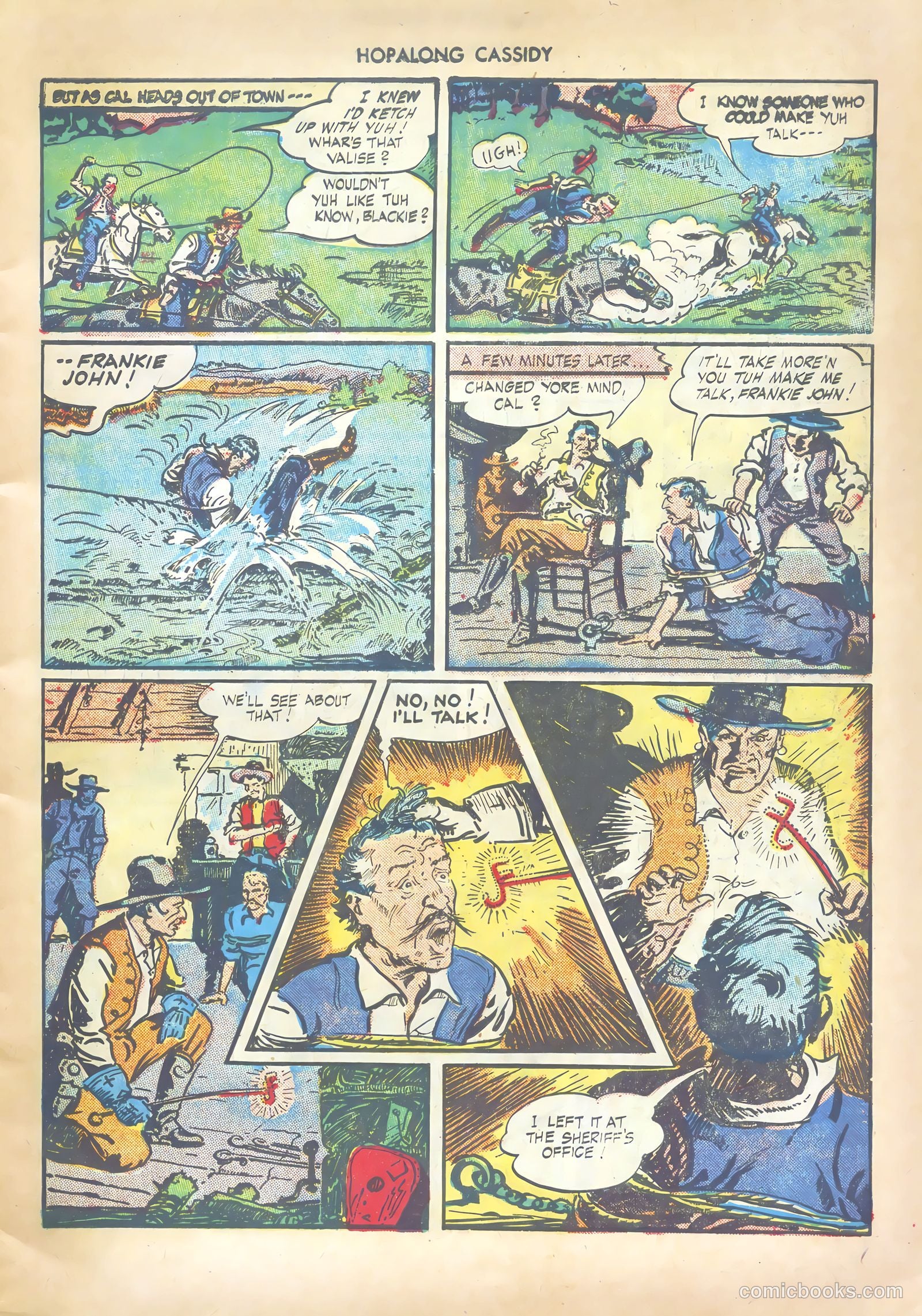 Hopalong Cassidy #3 (1946) — page 7 of 52