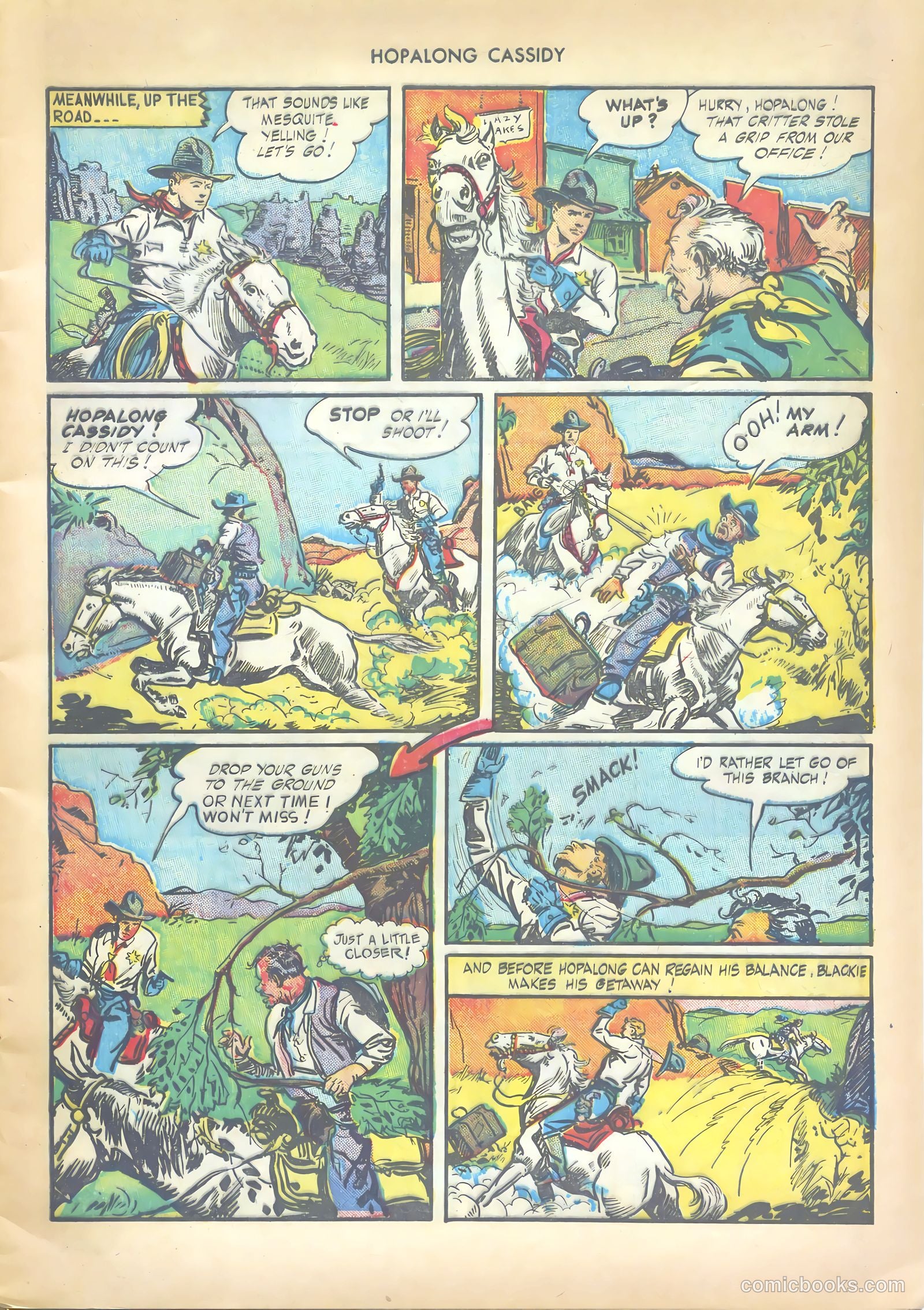 Hopalong Cassidy #3 (1946) — page 9 of 52