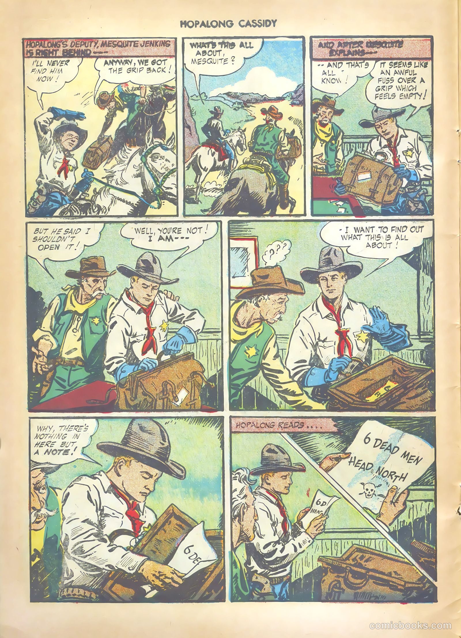 Hopalong Cassidy #3 (1946) — page 10 of 52