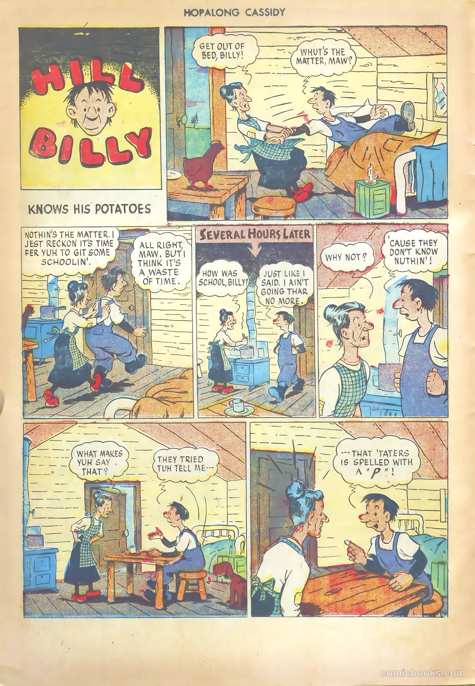 Hopalong Cassidy #3 (1946) — page 14 of 52