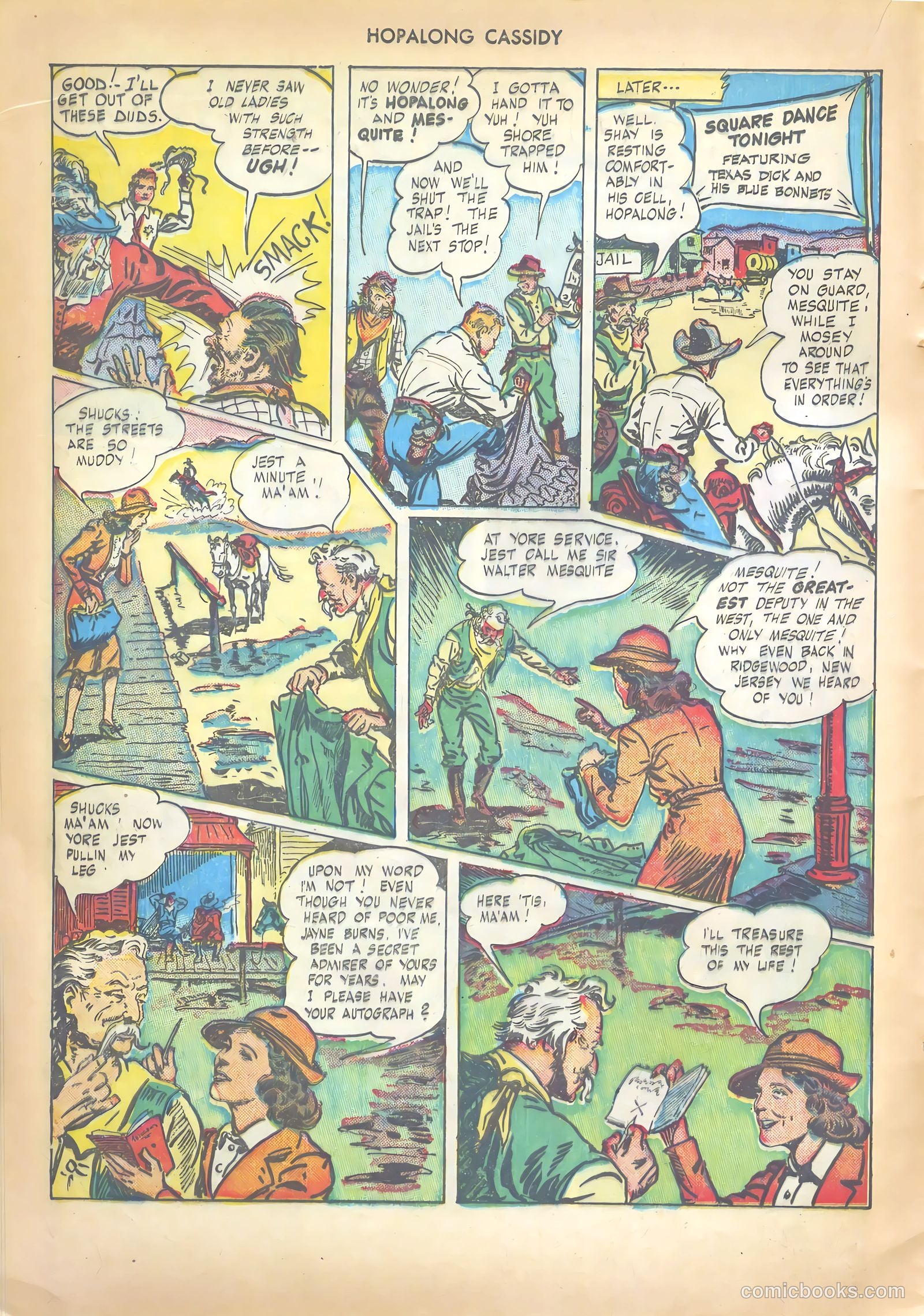 Hopalong Cassidy #3 (1946) — page 16 of 52