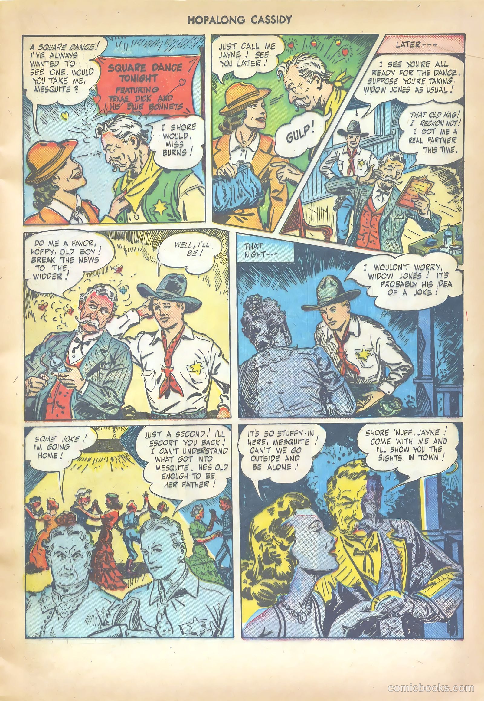 Hopalong Cassidy #3 (1946) — page 17 of 52