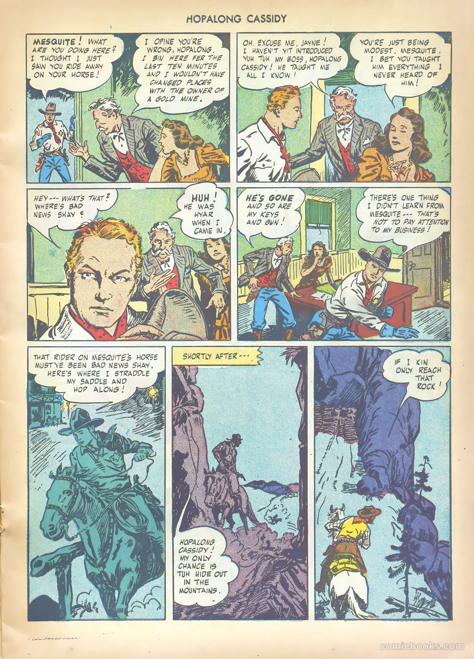Hopalong Cassidy #3 (1946) — page 19 of 52