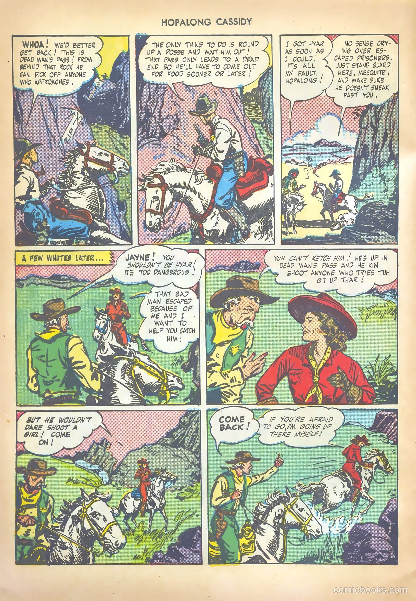 Hopalong Cassidy #3 (1946) — page 20 of 52