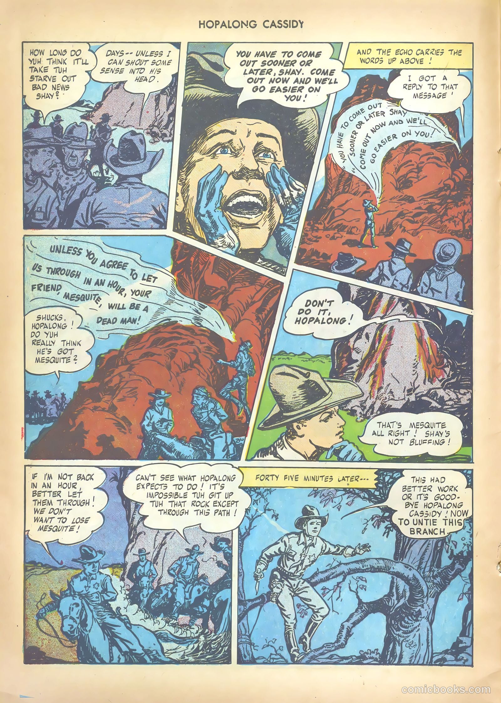 Hopalong Cassidy #3 (1946) — page 22 of 52