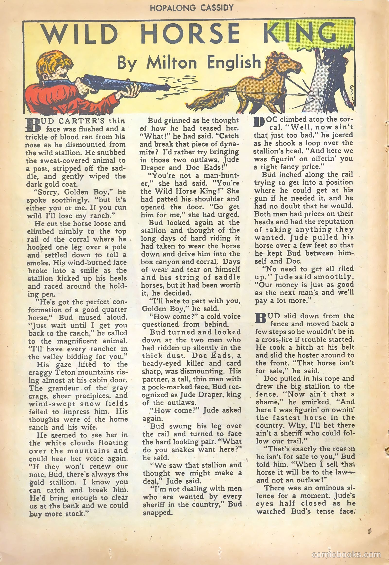 Hopalong Cassidy #3 (1946) — page 24 of 52