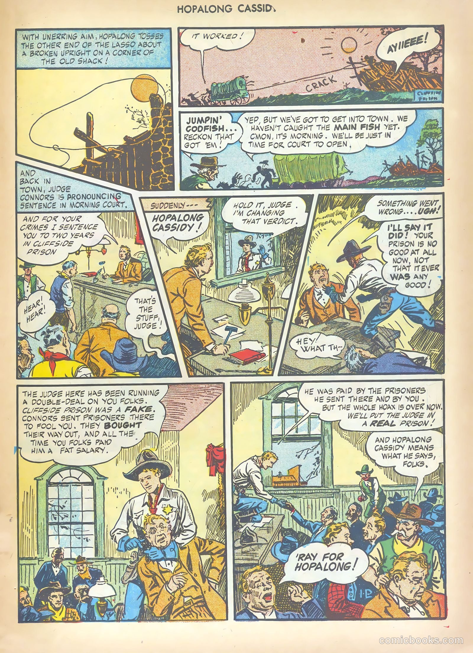 Hopalong Cassidy #3 (1946) — page 31 of 52
