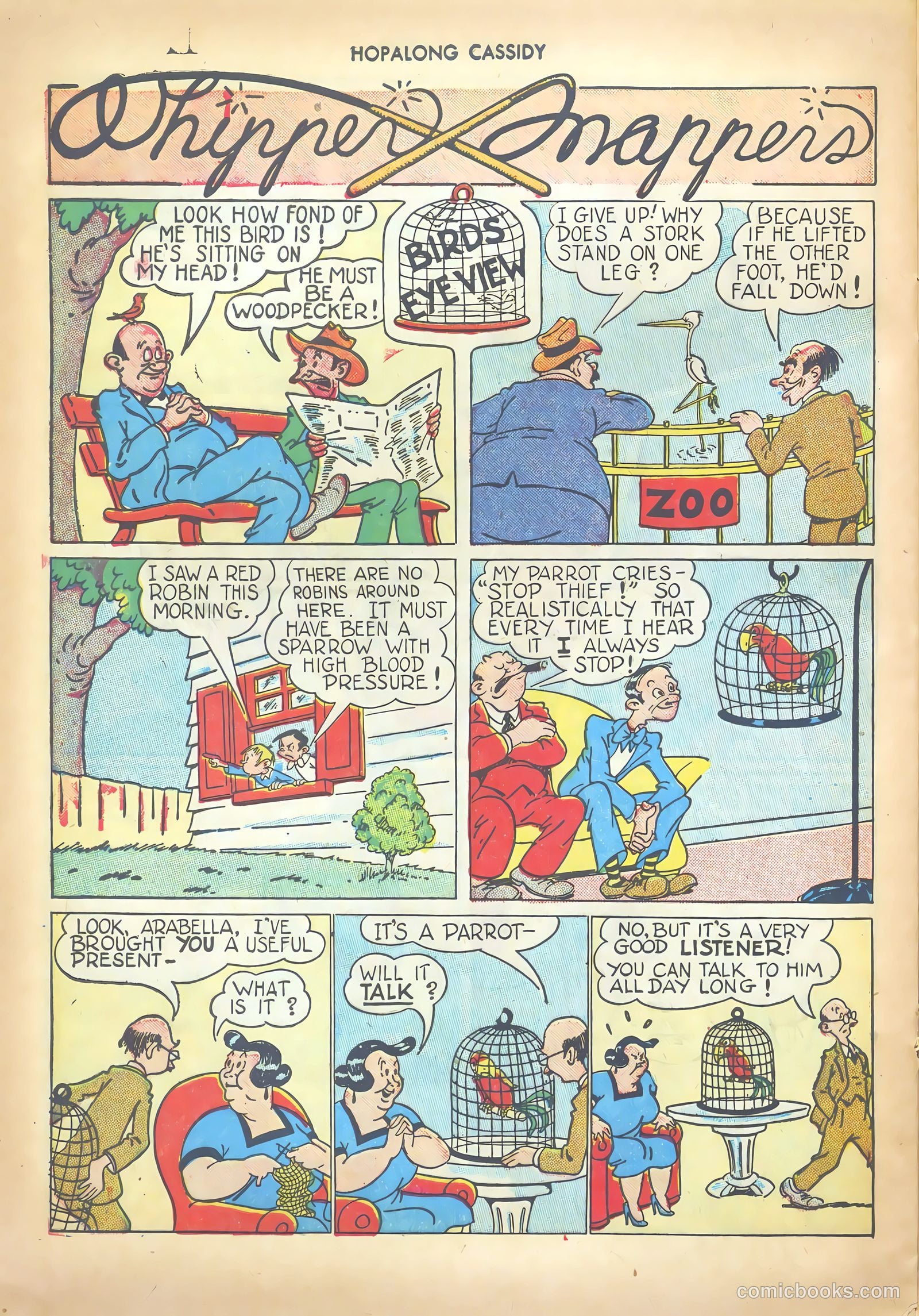 Hopalong Cassidy #3 (1946) — page 32 of 52