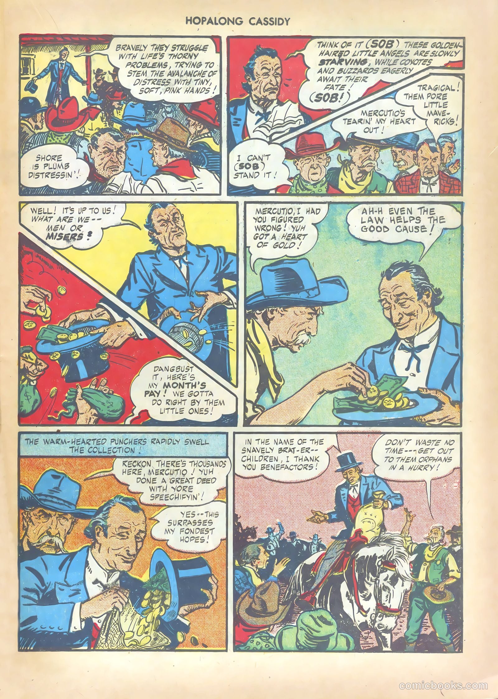Hopalong Cassidy #3 (1946) — page 35 of 52