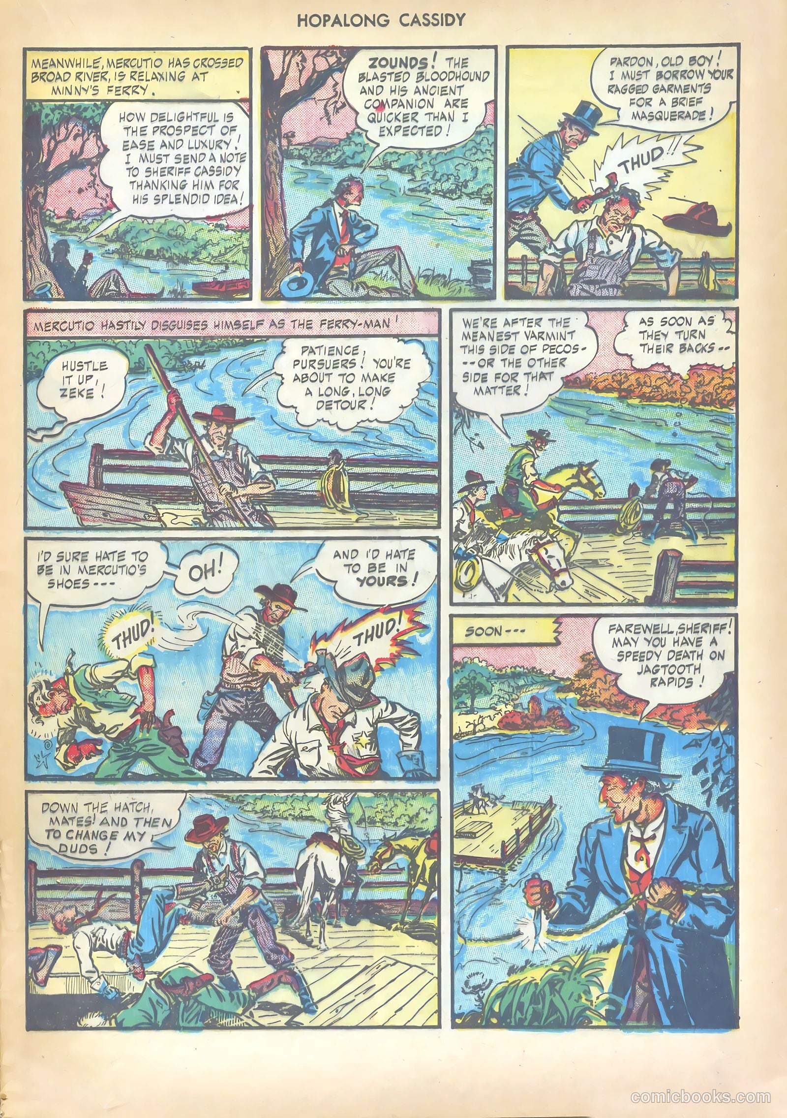 Hopalong Cassidy #3 (1946) — page 37 of 52