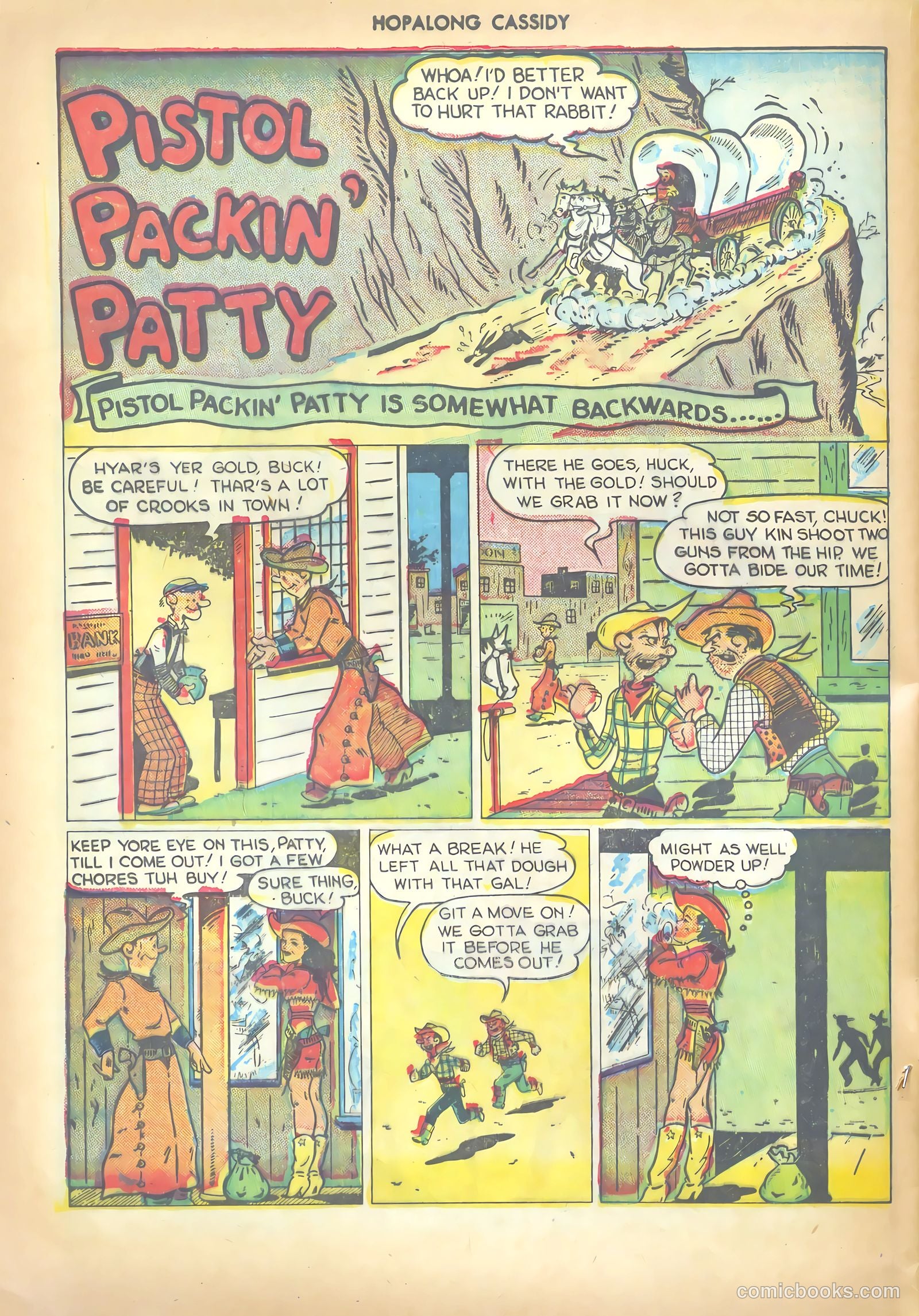 Hopalong Cassidy #3 (1946) — page 40 of 52