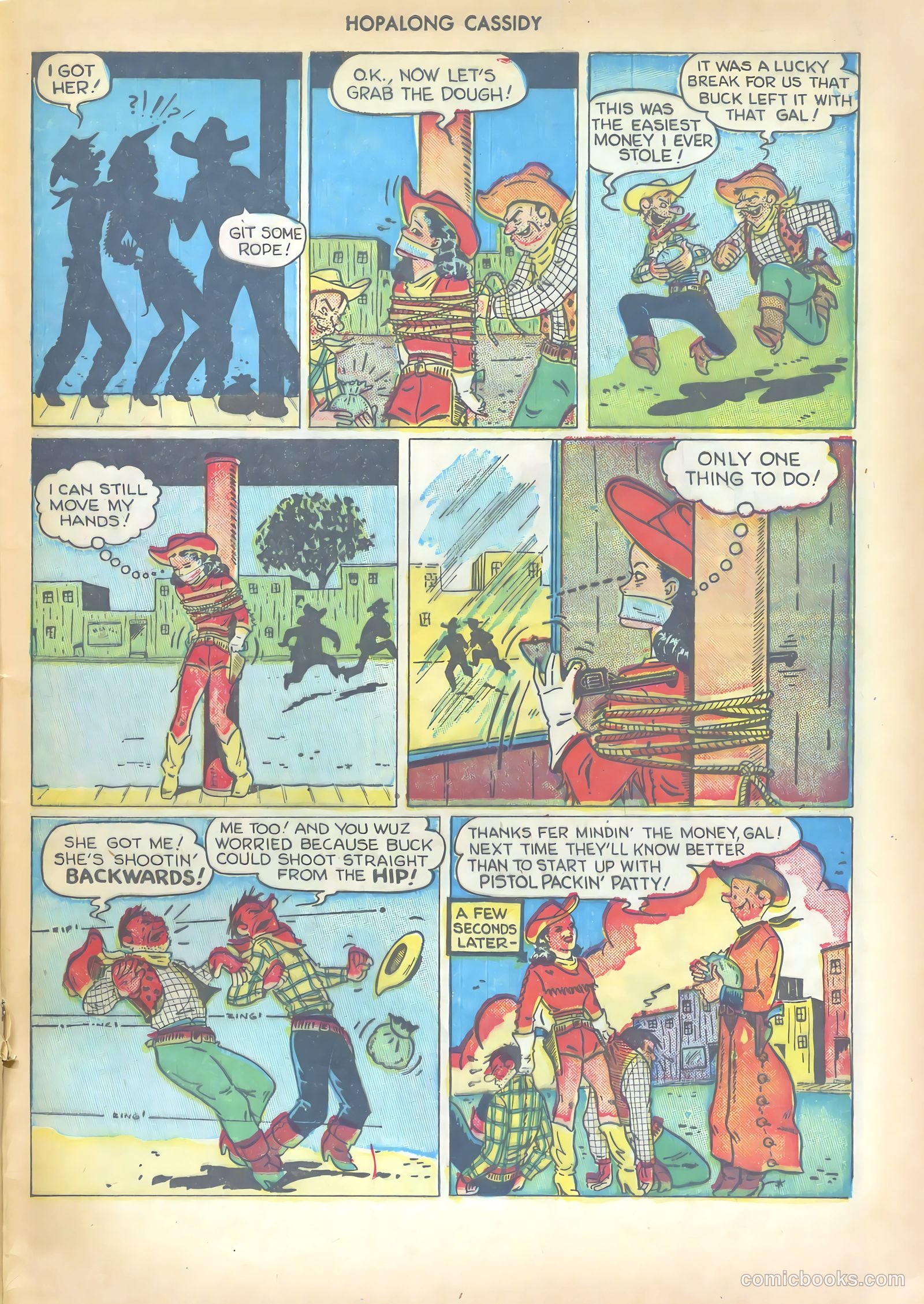 Hopalong Cassidy #3 (1946) — page 41 of 52
