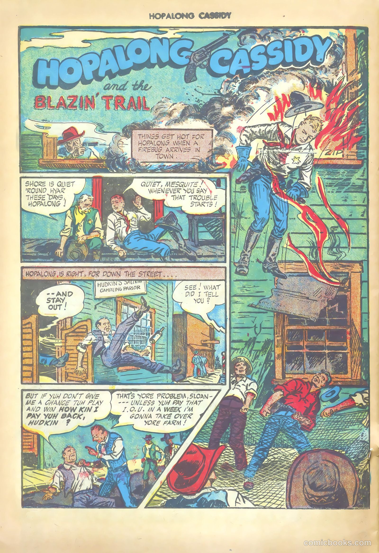 Hopalong Cassidy #3 (1946) — page 42 of 52