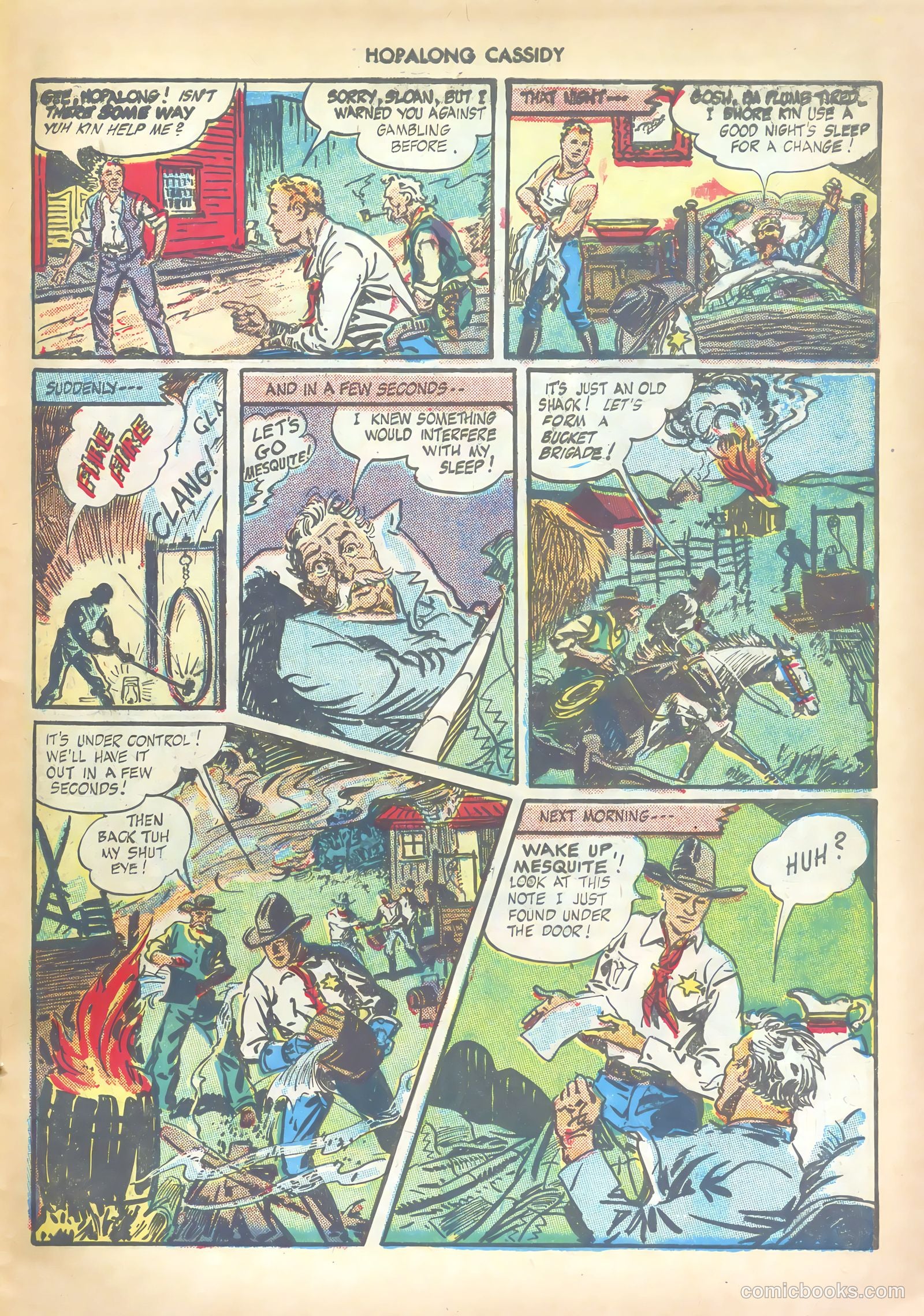Hopalong Cassidy #3 (1946) — page 43 of 52
