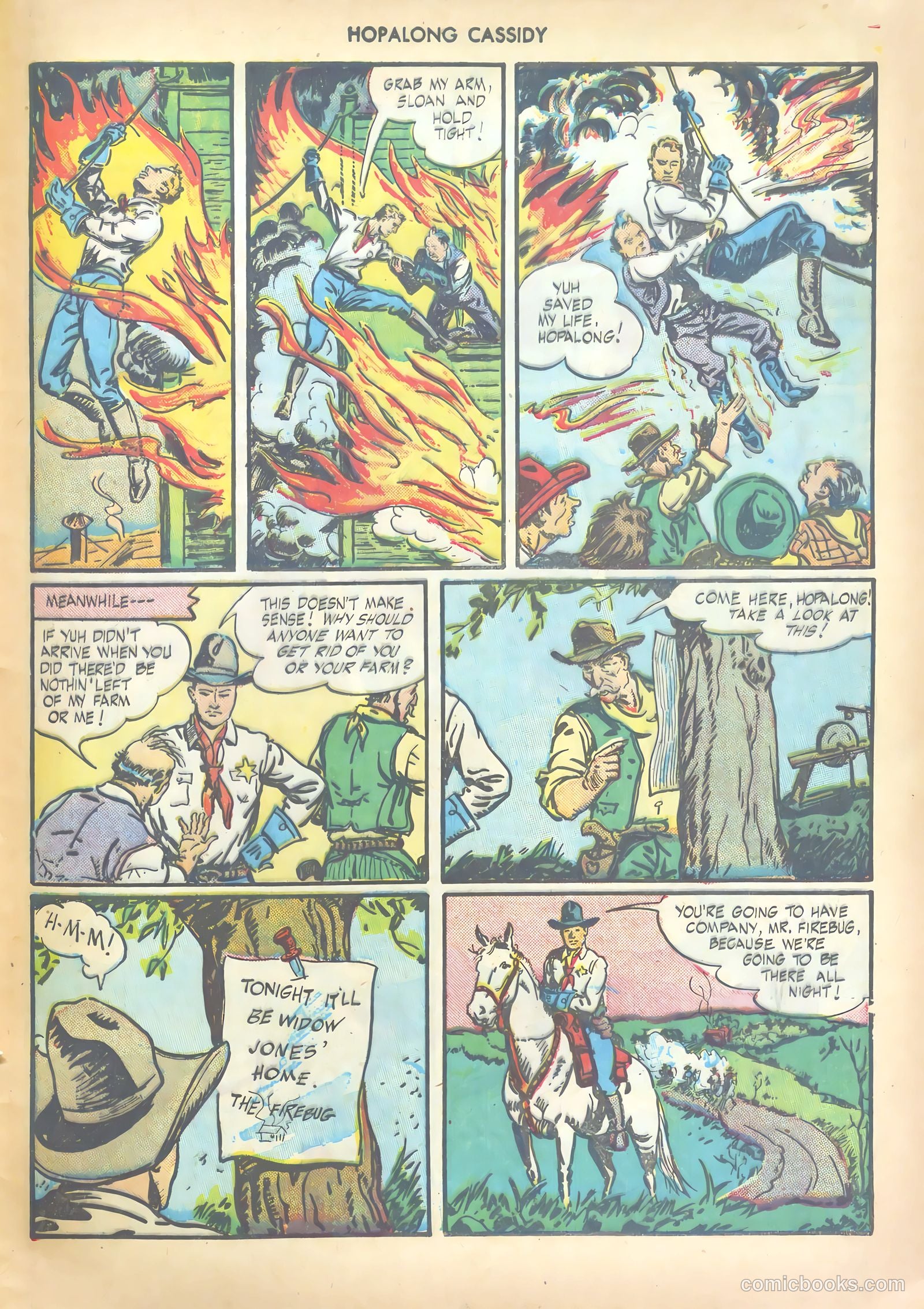 Hopalong Cassidy #3 (1946) — page 45 of 52