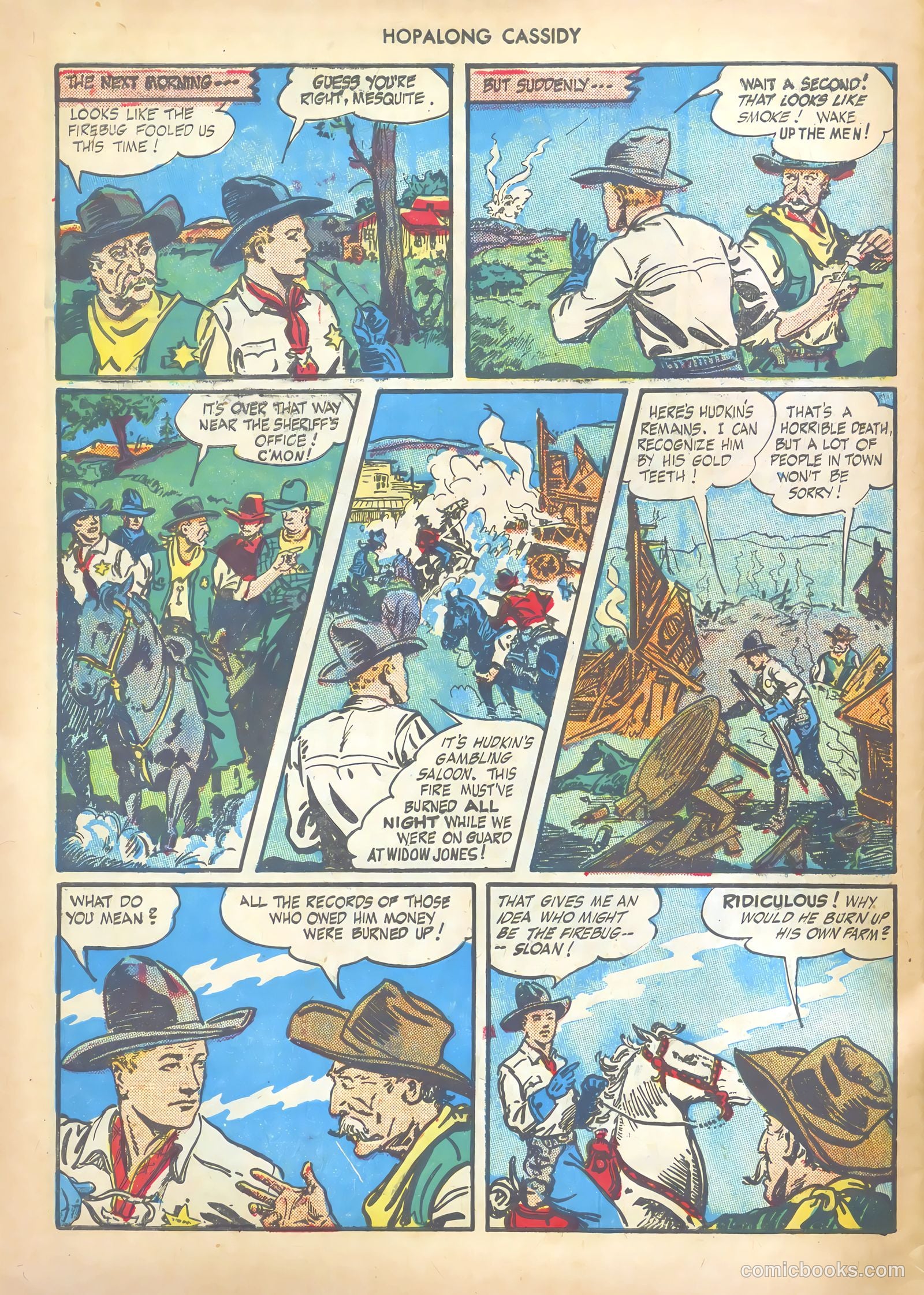 Hopalong Cassidy #3 (1946) — page 46 of 52