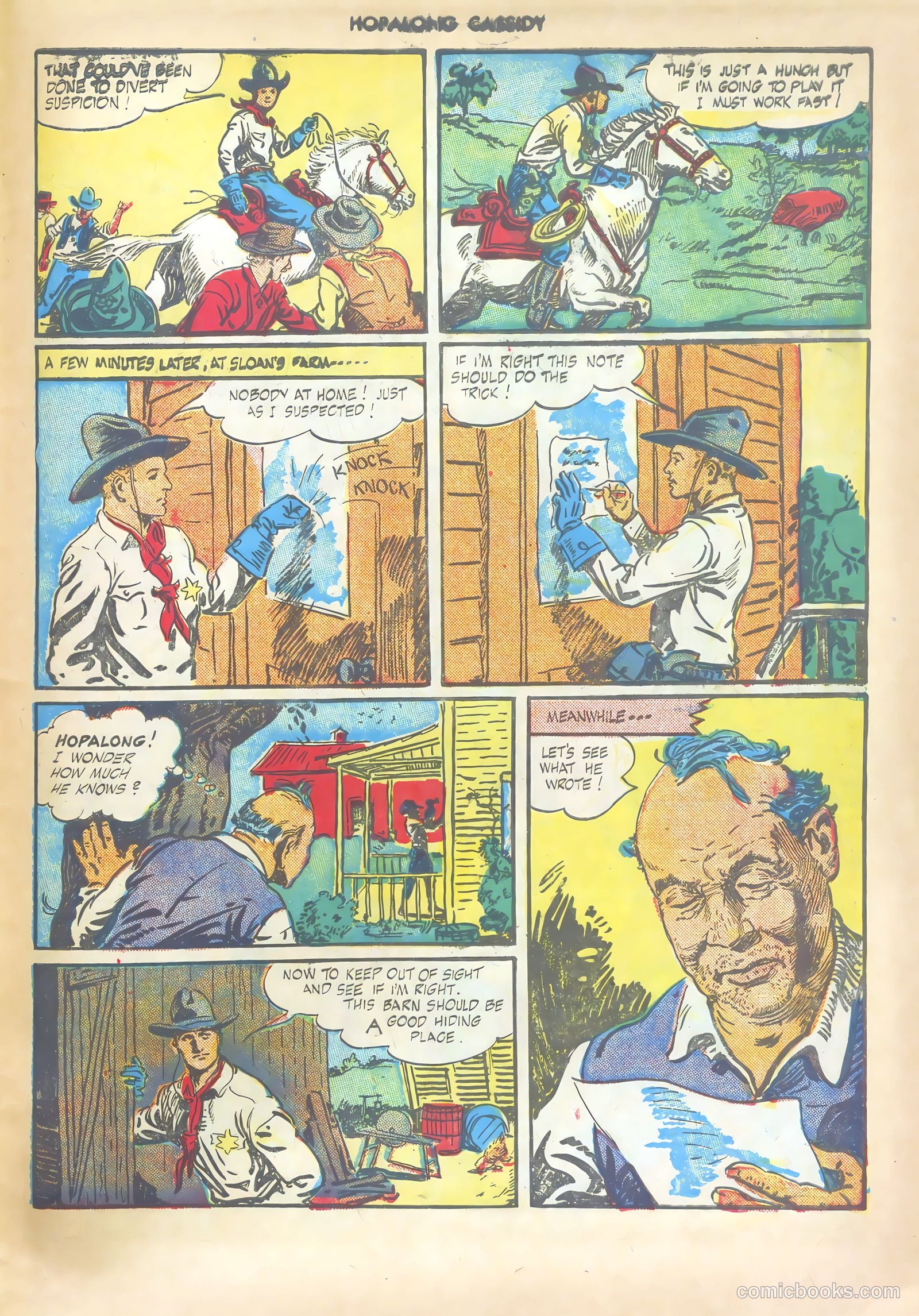 Hopalong Cassidy #3 (1946) — page 47 of 52