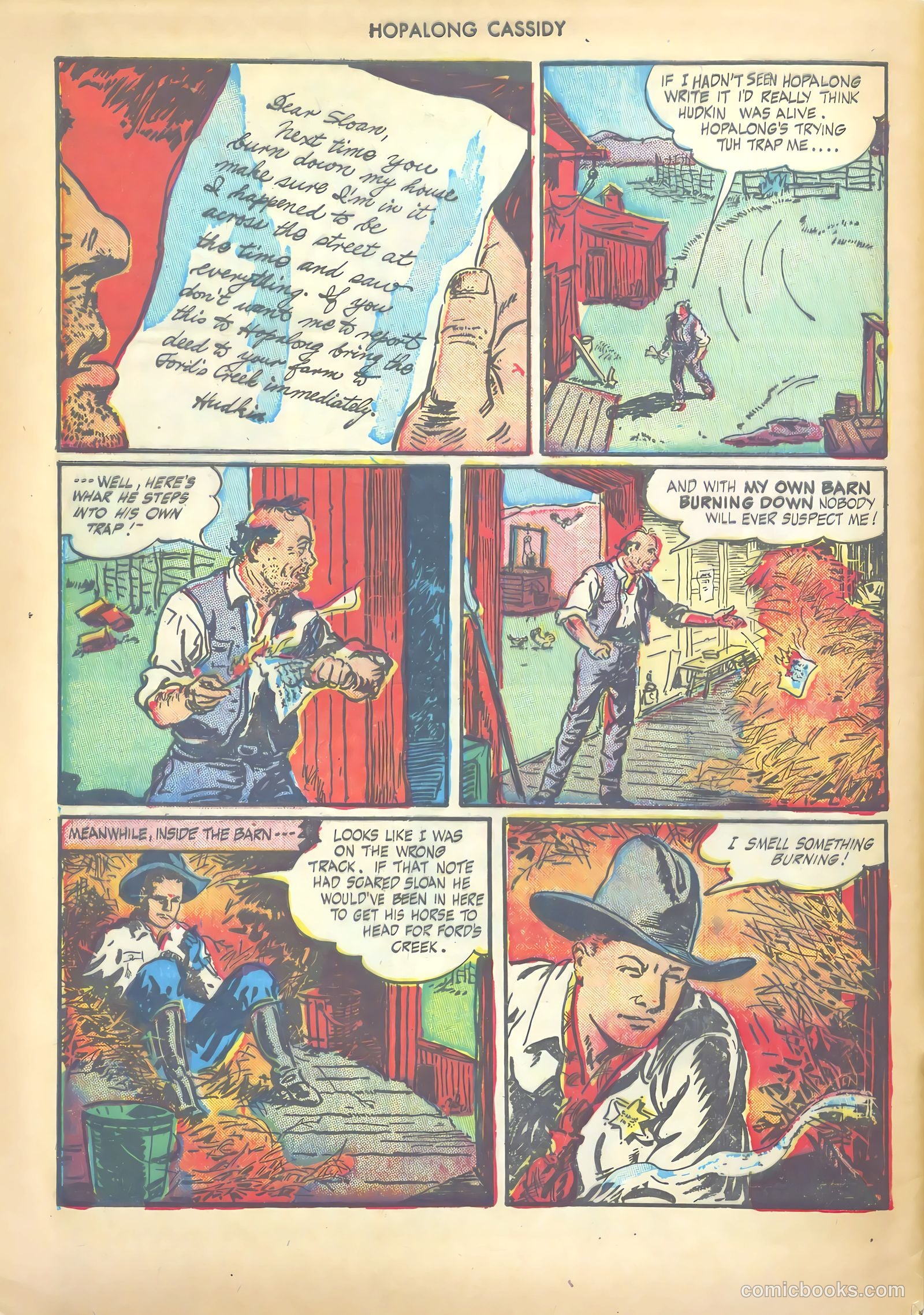 Hopalong Cassidy #3 (1946) — page 48 of 52