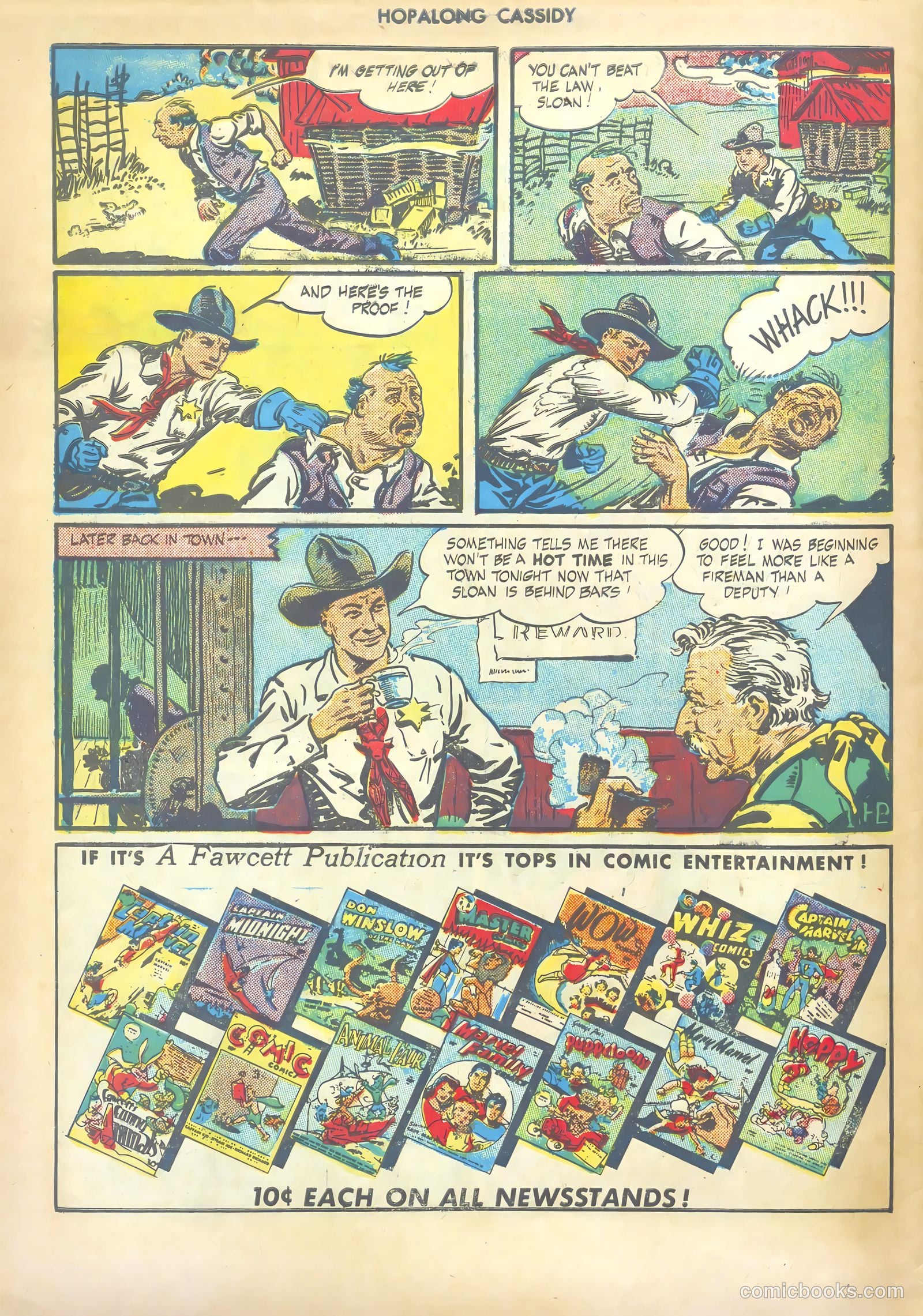 Hopalong Cassidy #3 (1946) — page 50 of 52