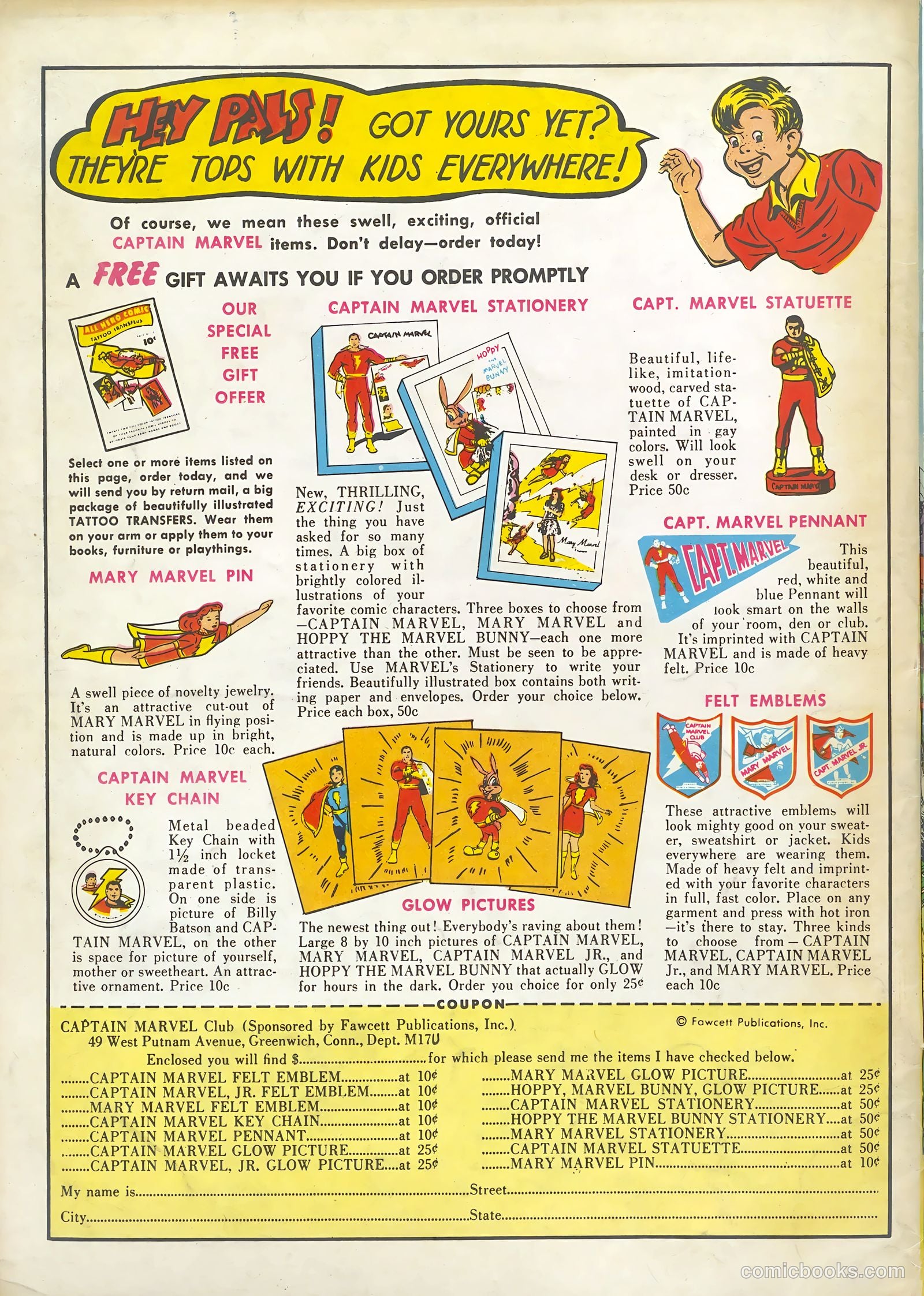 Hopalong Cassidy #3 (1946) — page 52 of 52