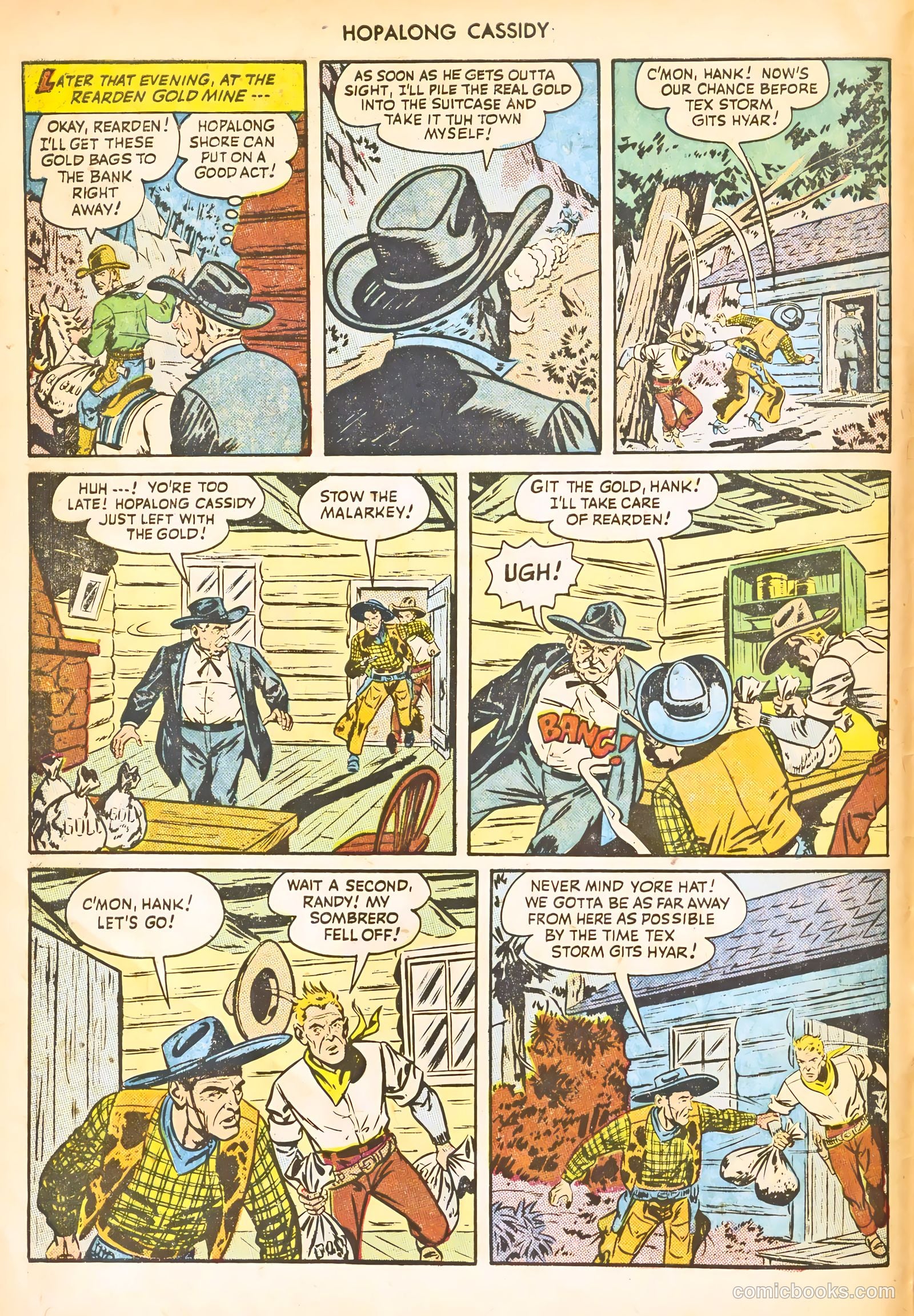 Hopalong Cassidy #30 (1949) — page 6 of 52