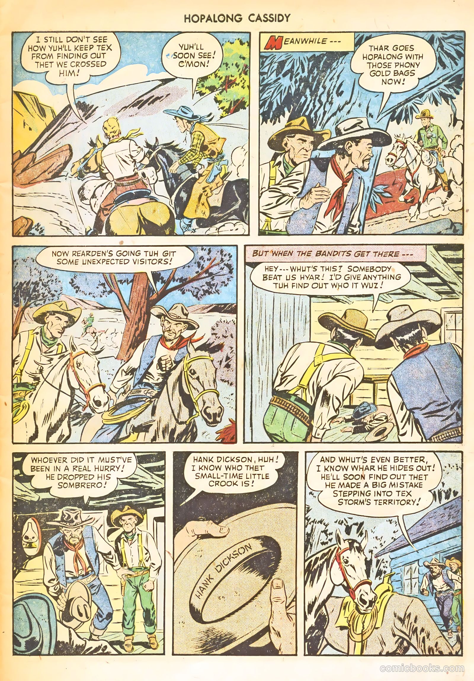 Hopalong Cassidy #30 (1949) — page 7 of 52