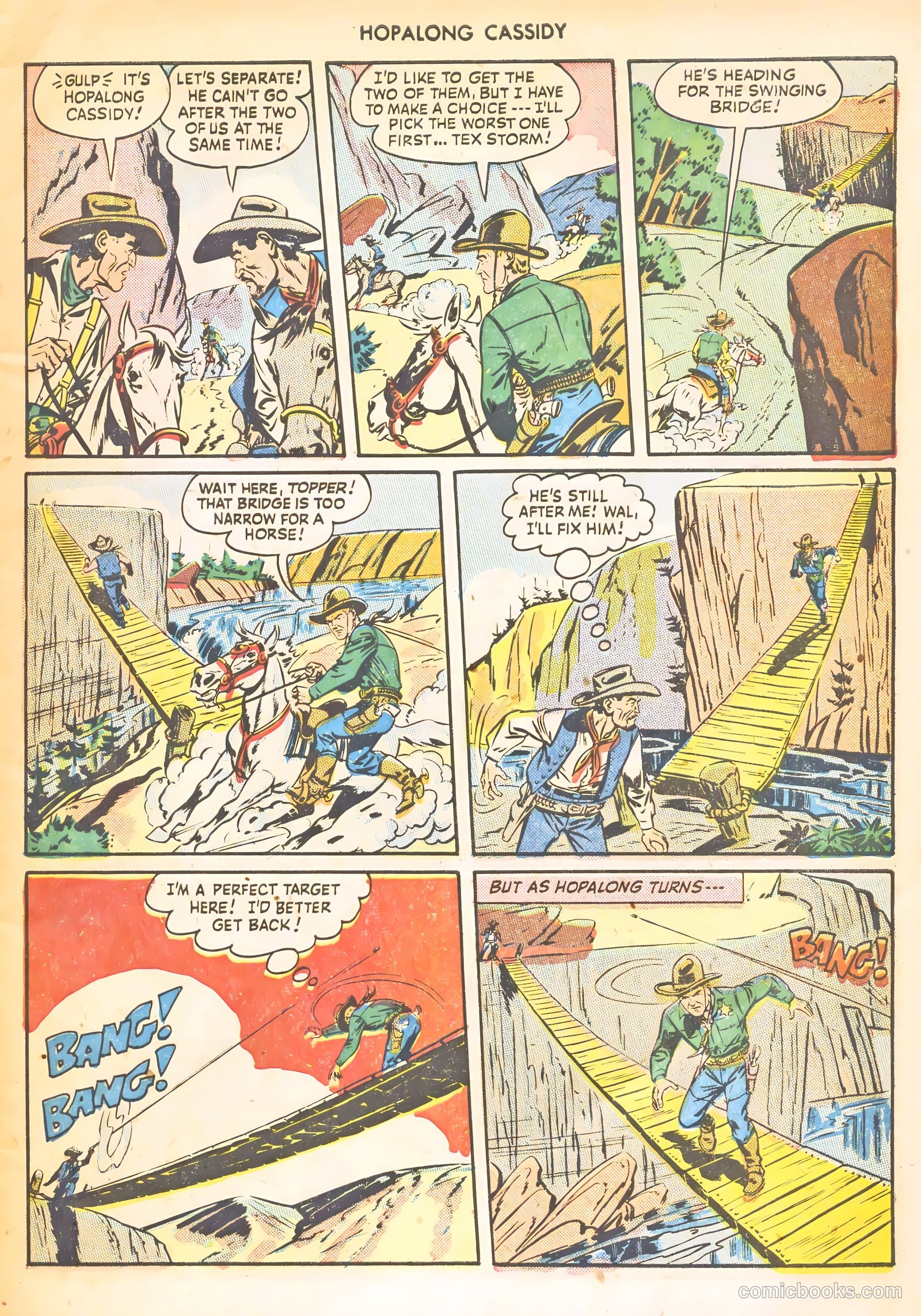 Hopalong Cassidy #30 (1949) — page 9 of 52