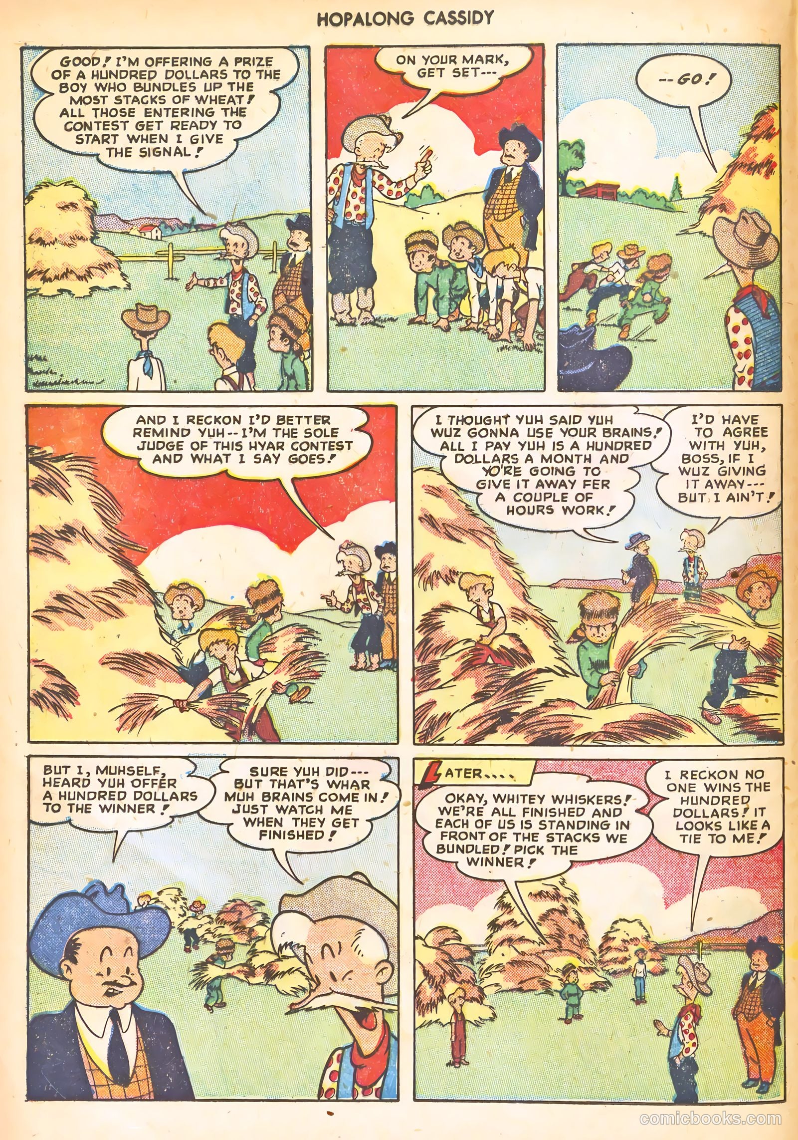 Hopalong Cassidy #30 (1949) — page 16 of 52