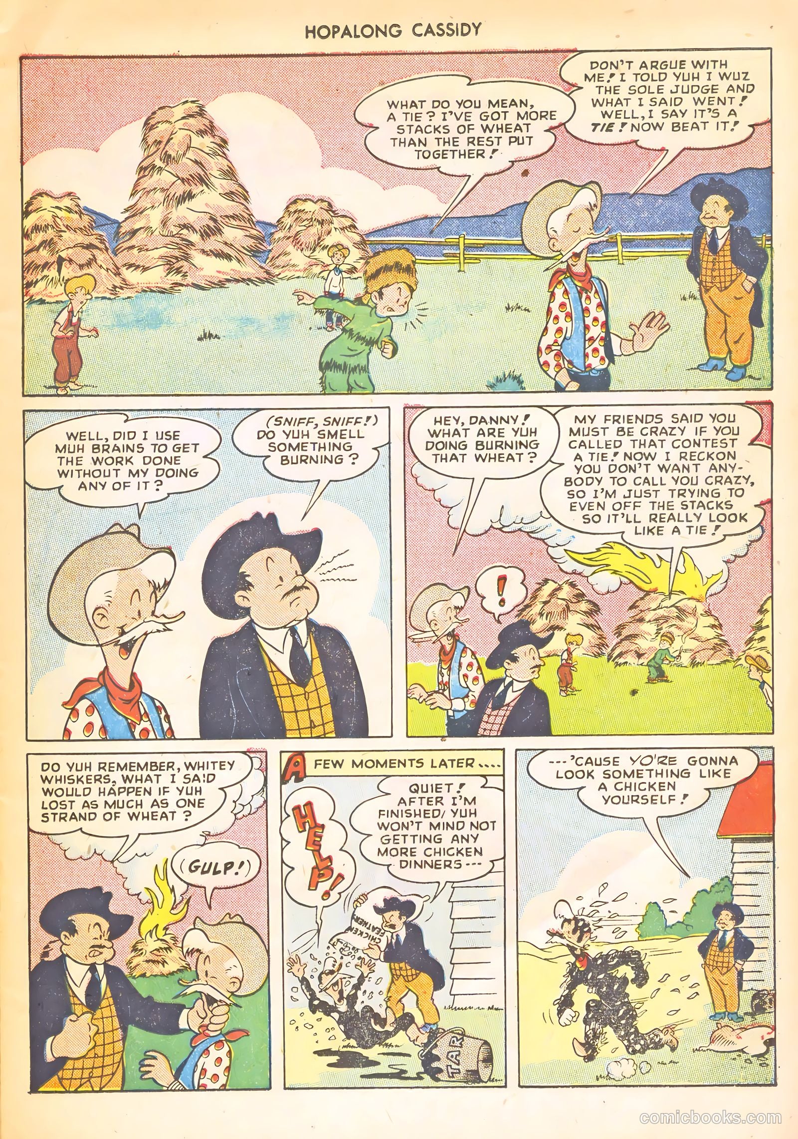 Hopalong Cassidy #30 (1949) — page 17 of 52