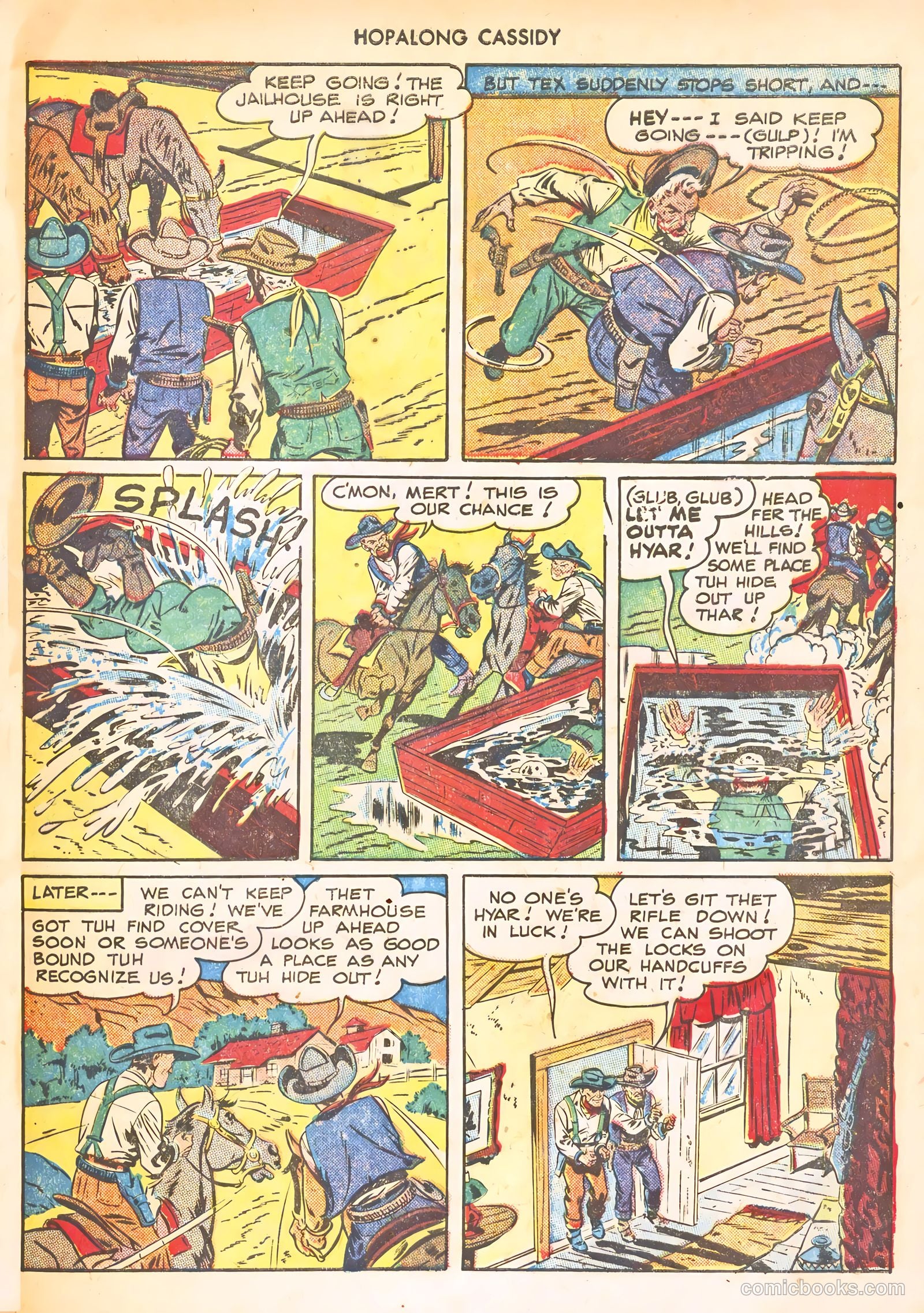 Hopalong Cassidy #30 (1949) — page 19 of 52
