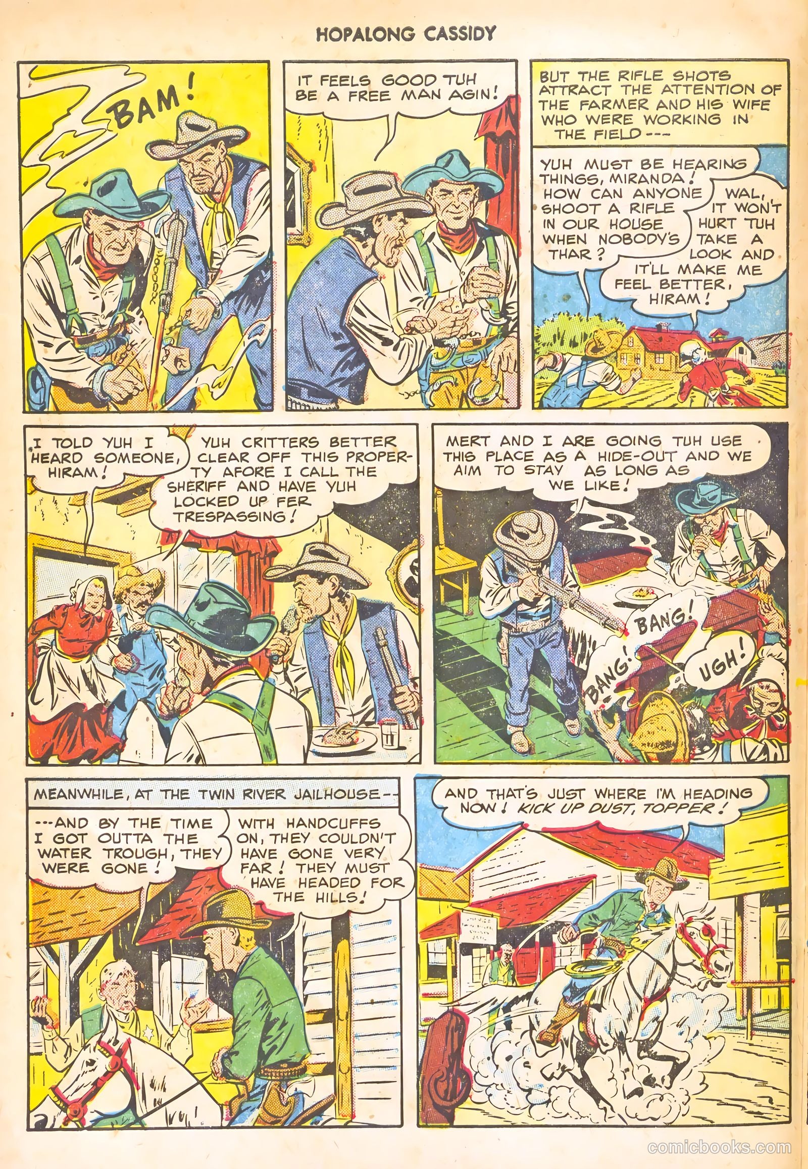 Hopalong Cassidy #30 (1949) — page 20 of 52