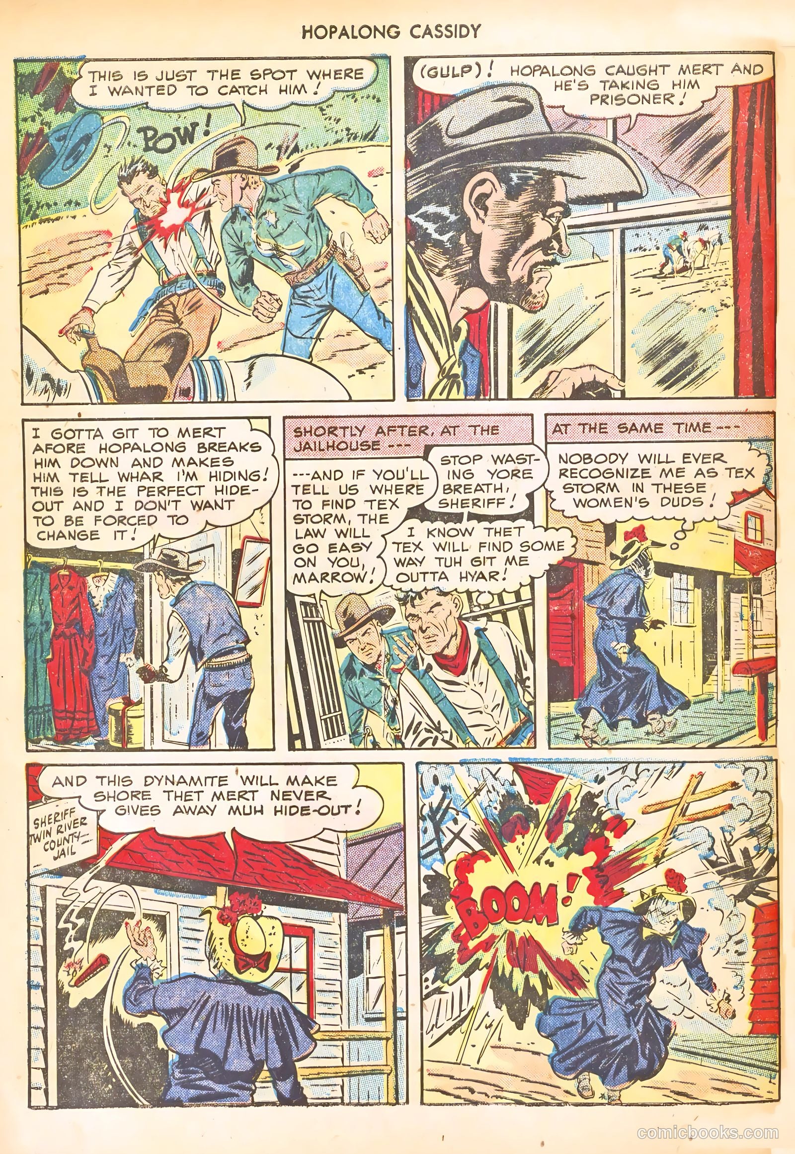 Hopalong Cassidy #30 (1949) — page 22 of 52