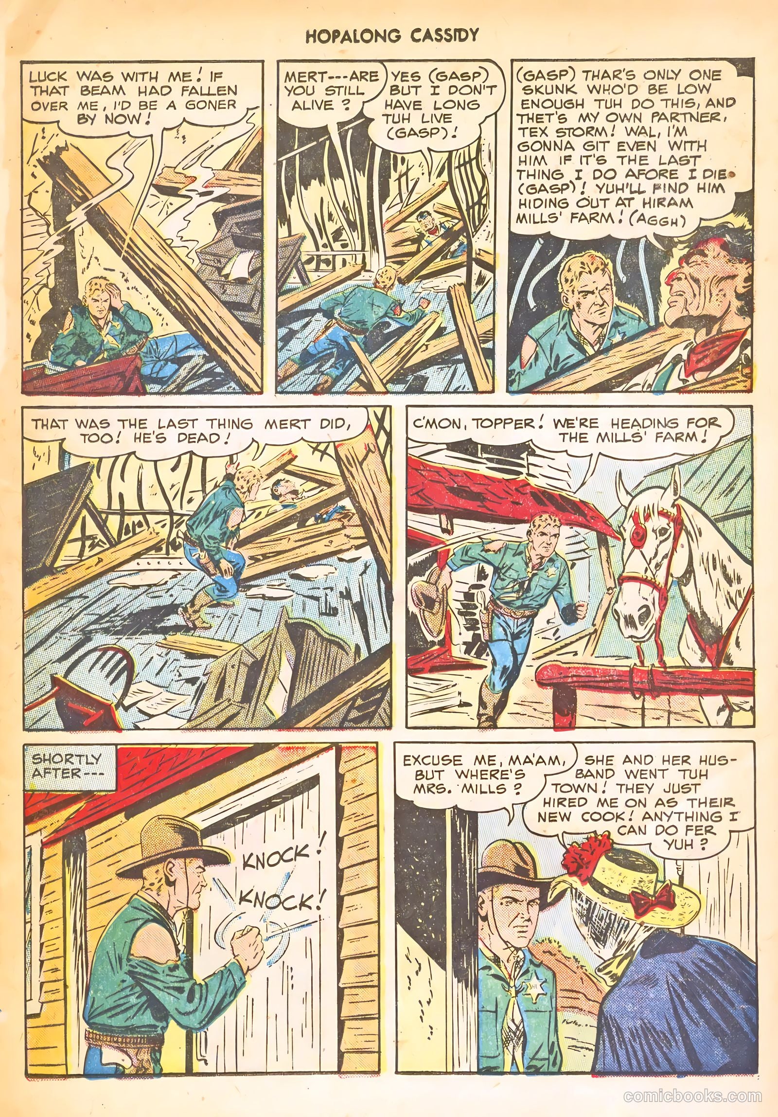 Hopalong Cassidy #30 (1949) — page 23 of 52