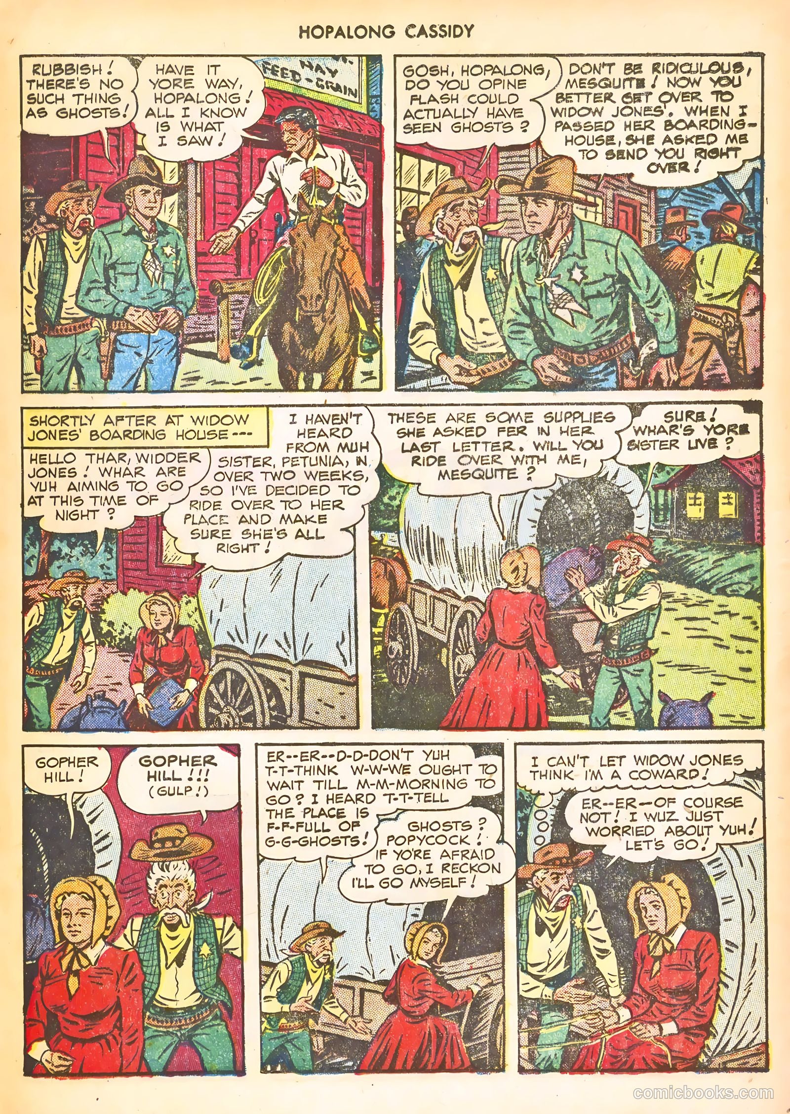 Hopalong Cassidy #30 (1949) — page 27 of 52