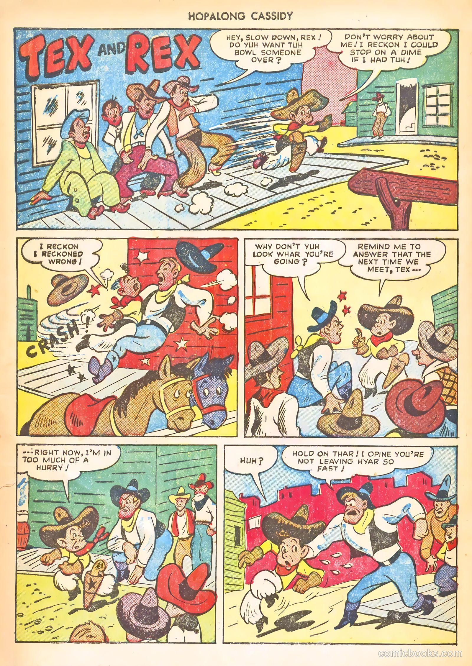 Hopalong Cassidy #30 (1949) — page 34 of 52