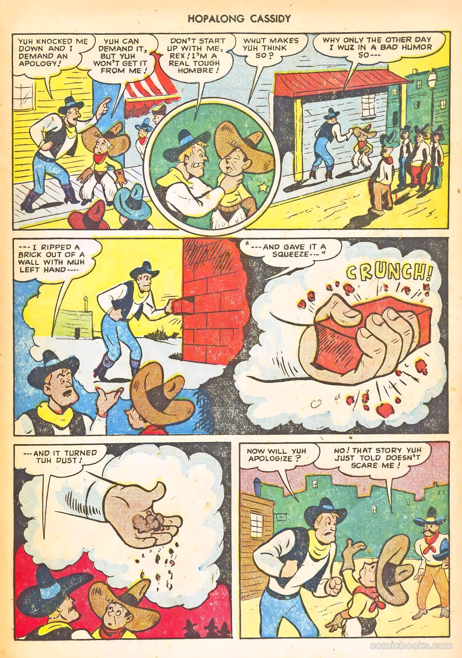 Hopalong Cassidy #30 (1949) — page 35 of 52