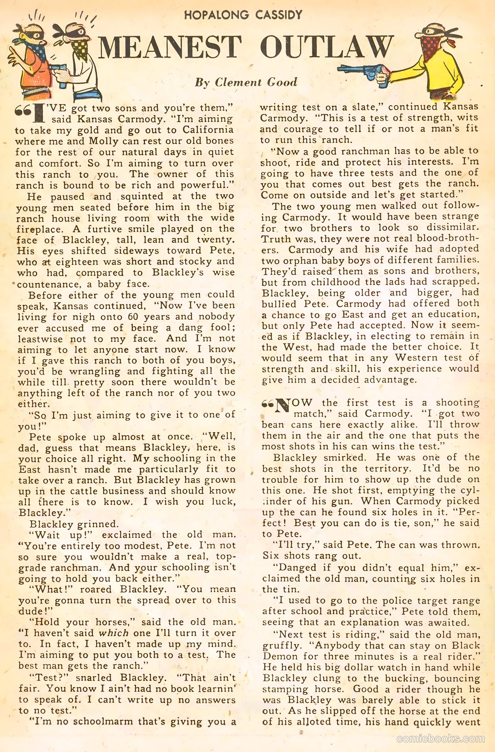 Hopalong Cassidy #30 (1949) — page 38 of 52