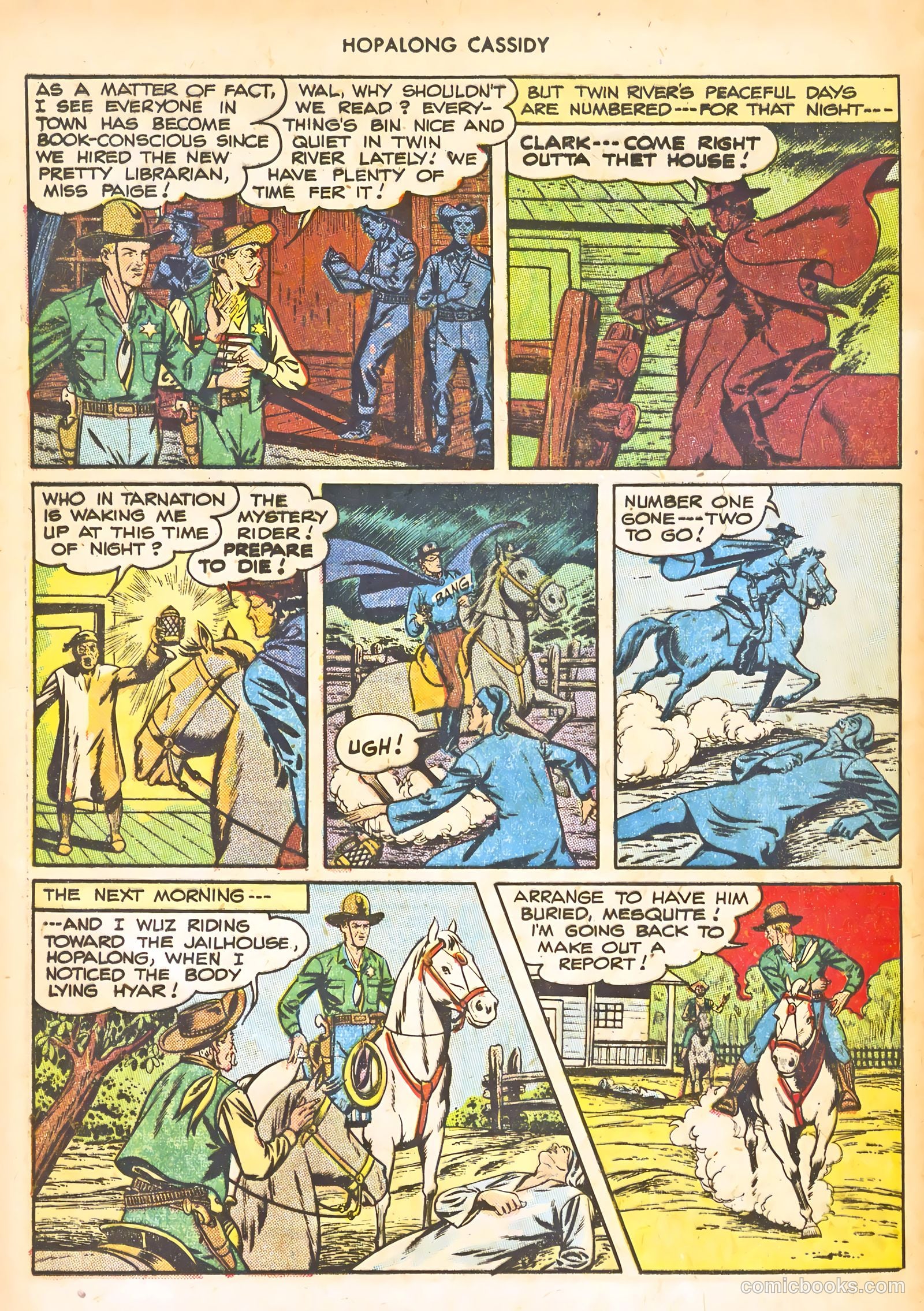 Hopalong Cassidy #30 (1949) — page 42 of 52
