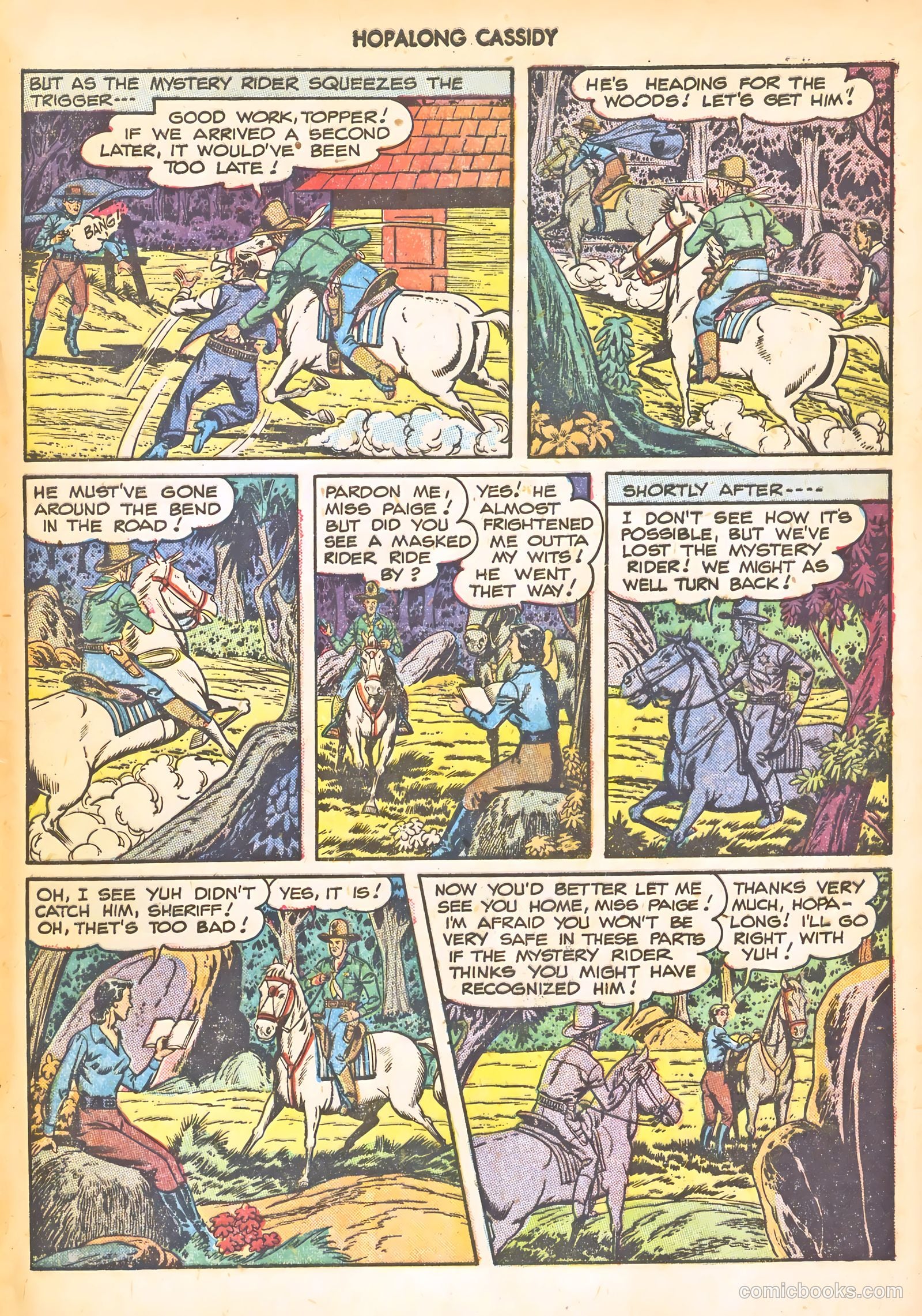Hopalong Cassidy #30 (1949) — page 45 of 52