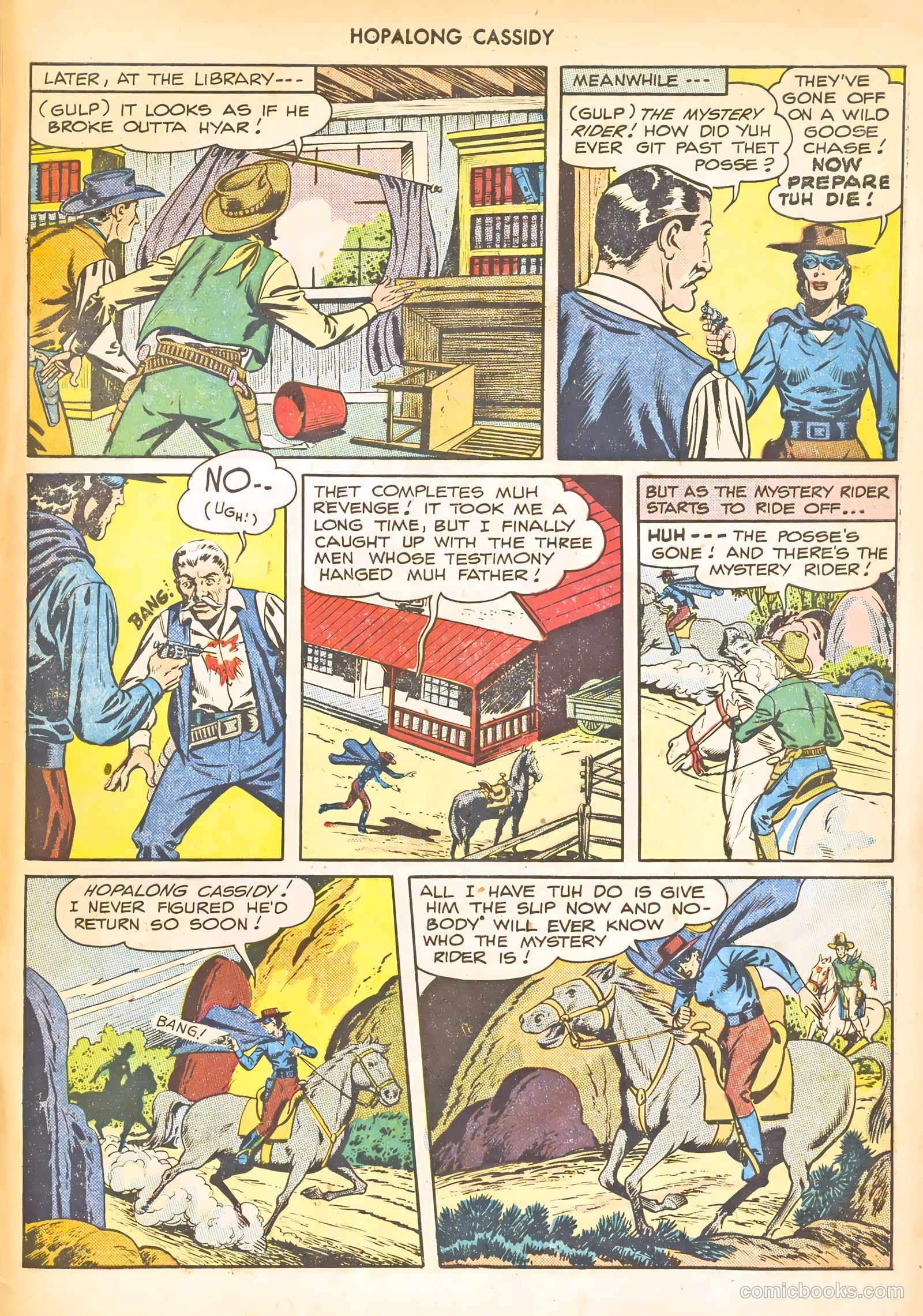 Hopalong Cassidy #30 (1949) — page 47 of 52