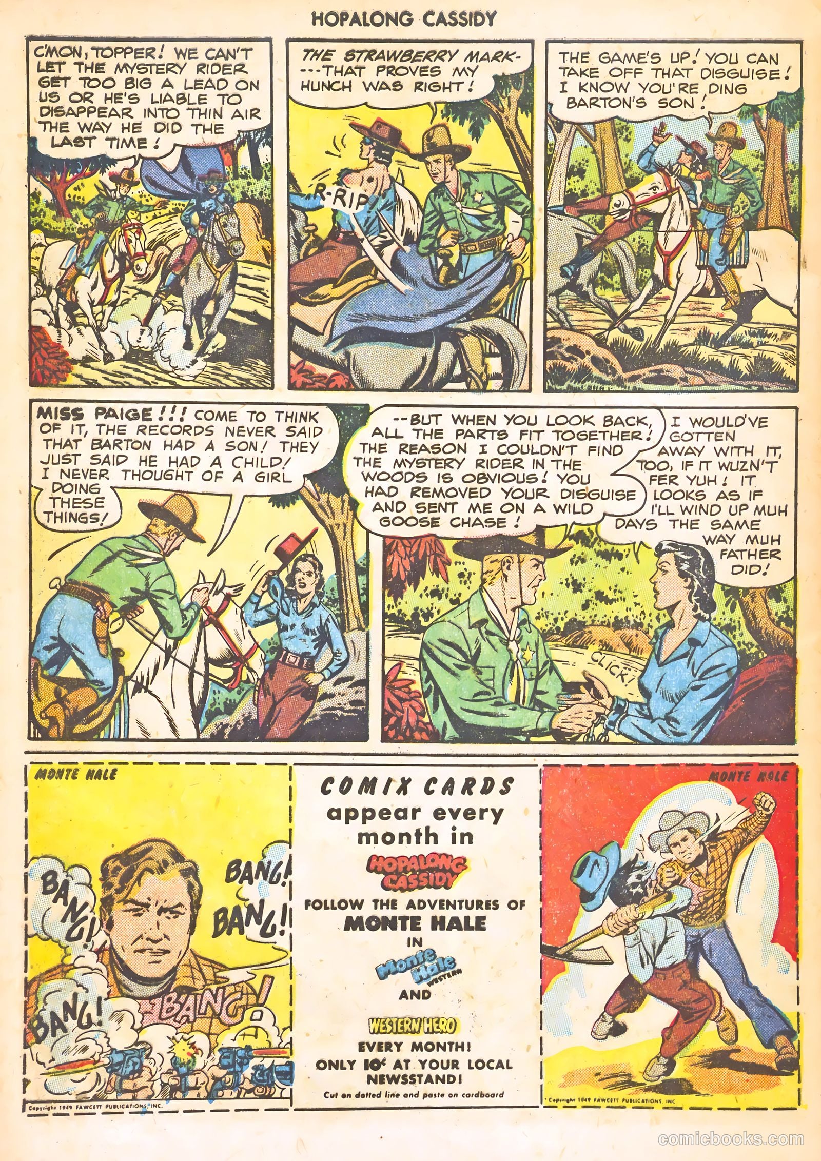 Hopalong Cassidy #30 (1949) — page 48 of 52