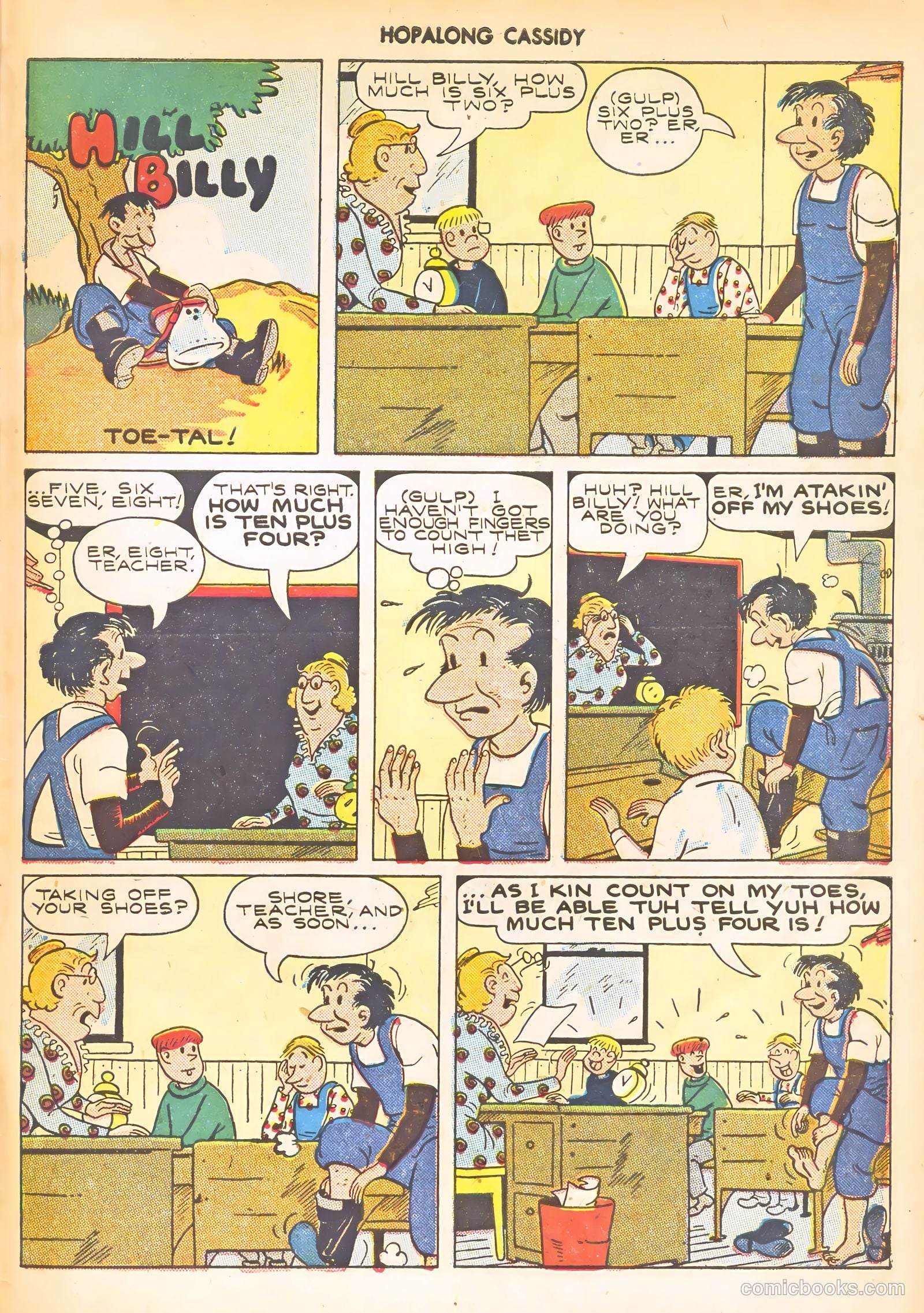 Hopalong Cassidy #30 (1949) — page 49 of 52