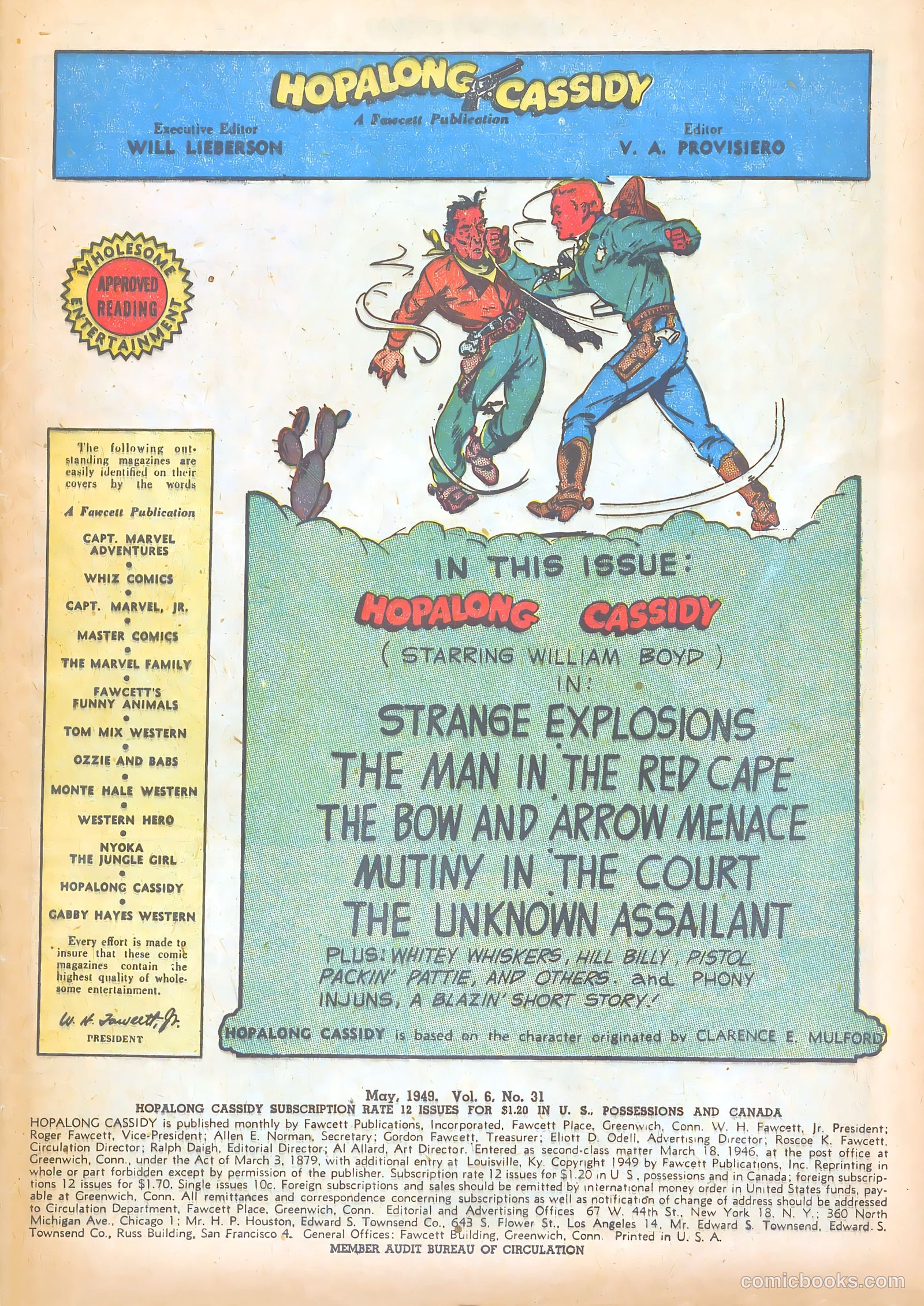 Hopalong Cassidy #31 (1949) — page 3 of 52