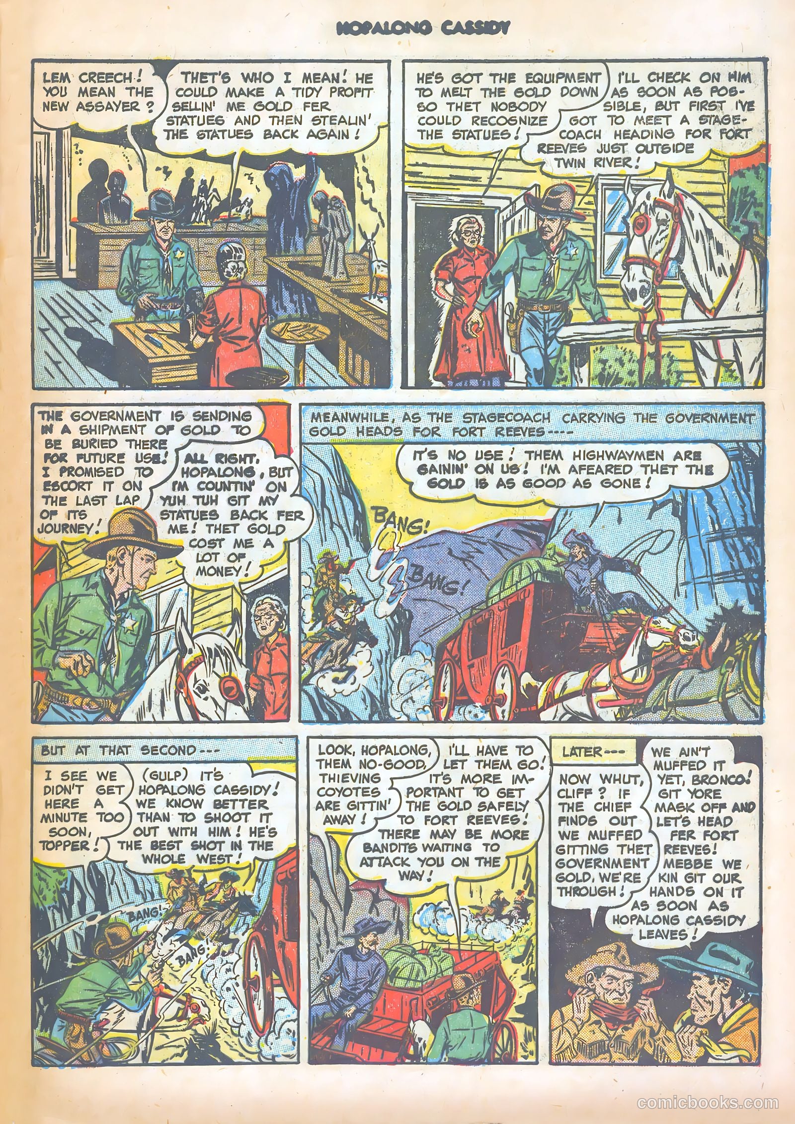 Hopalong Cassidy #31 (1949) — page 5 of 52