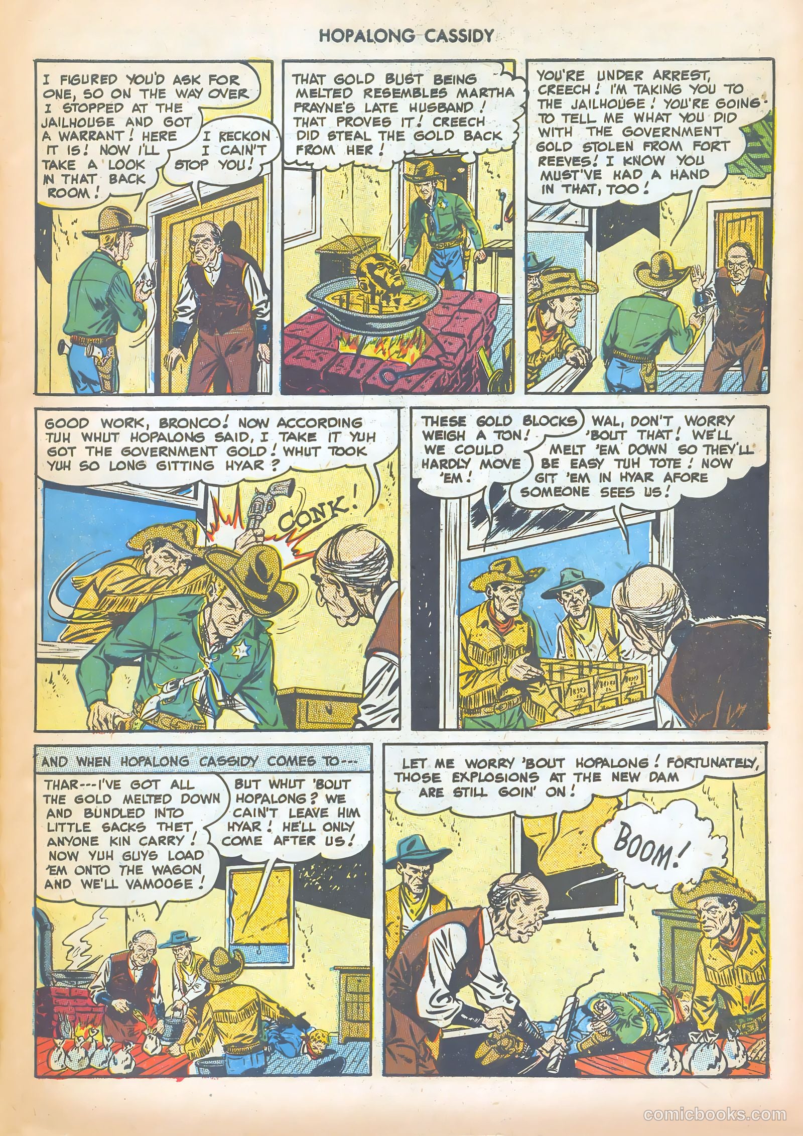 Hopalong Cassidy #31 (1949) — page 9 of 52
