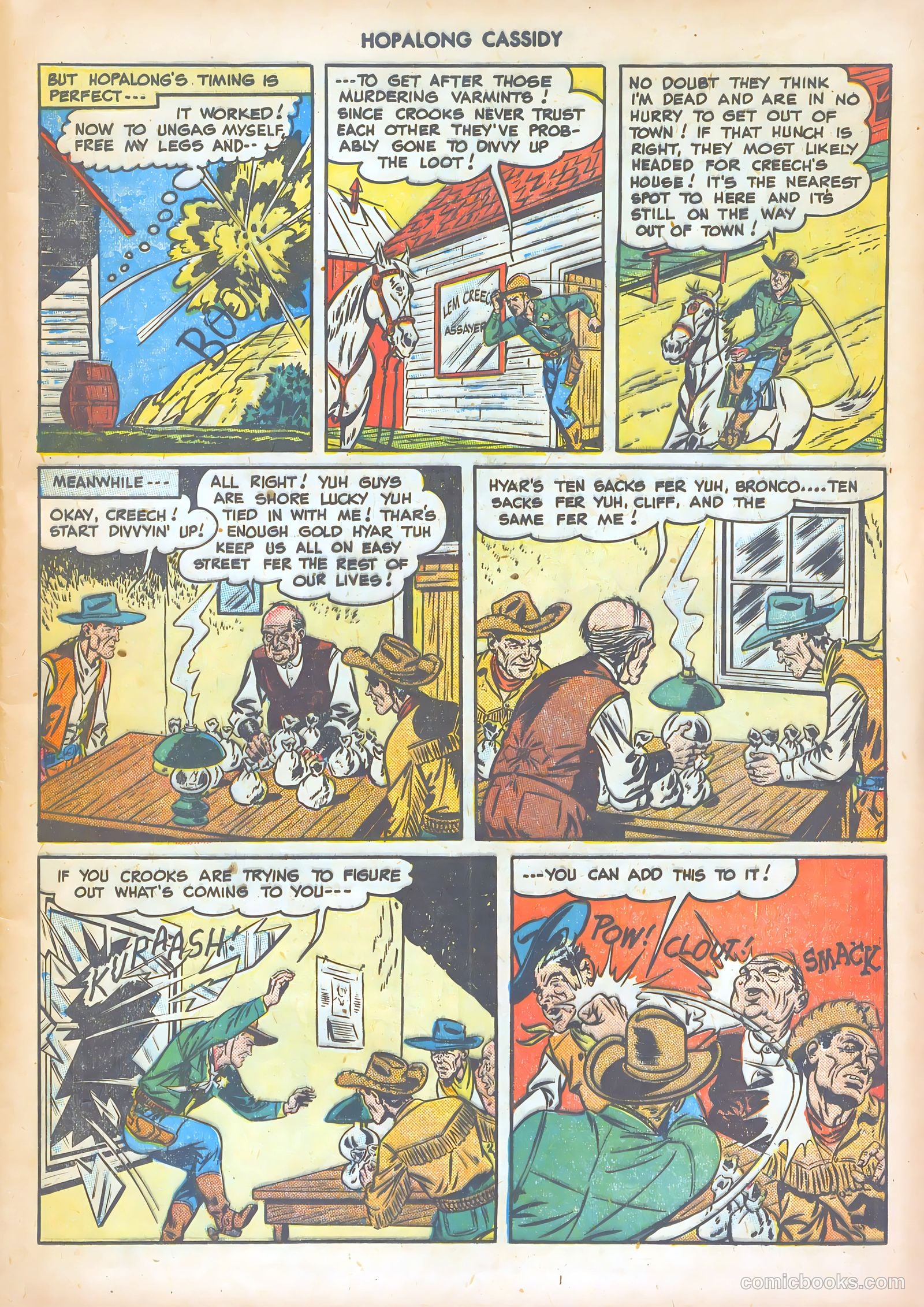 Hopalong Cassidy #31 (1949) — page 11 of 52