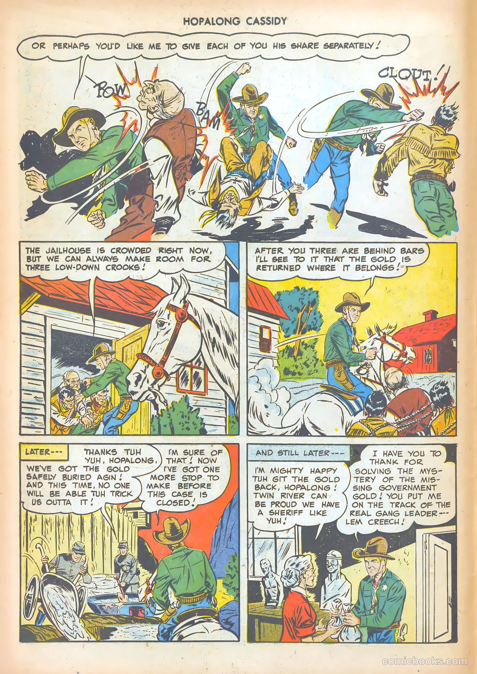 Hopalong Cassidy #31 (1949) — page 12 of 52