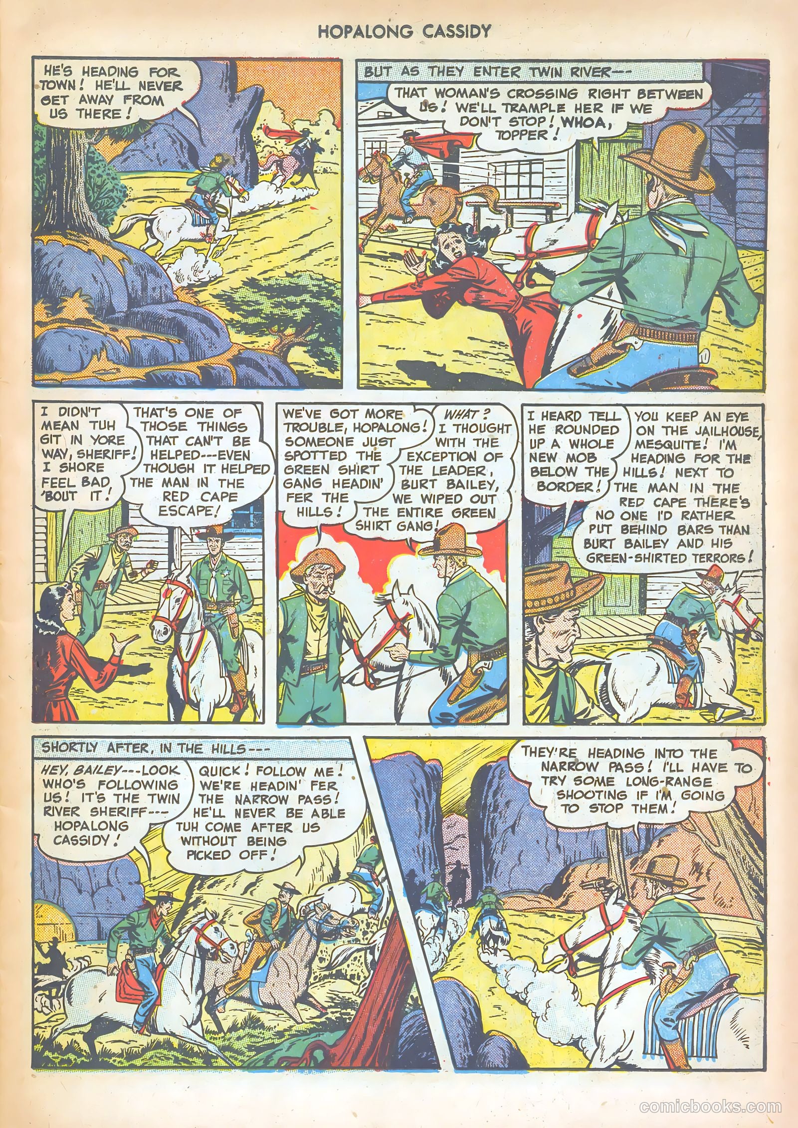 Hopalong Cassidy #31 (1949) — page 17 of 52