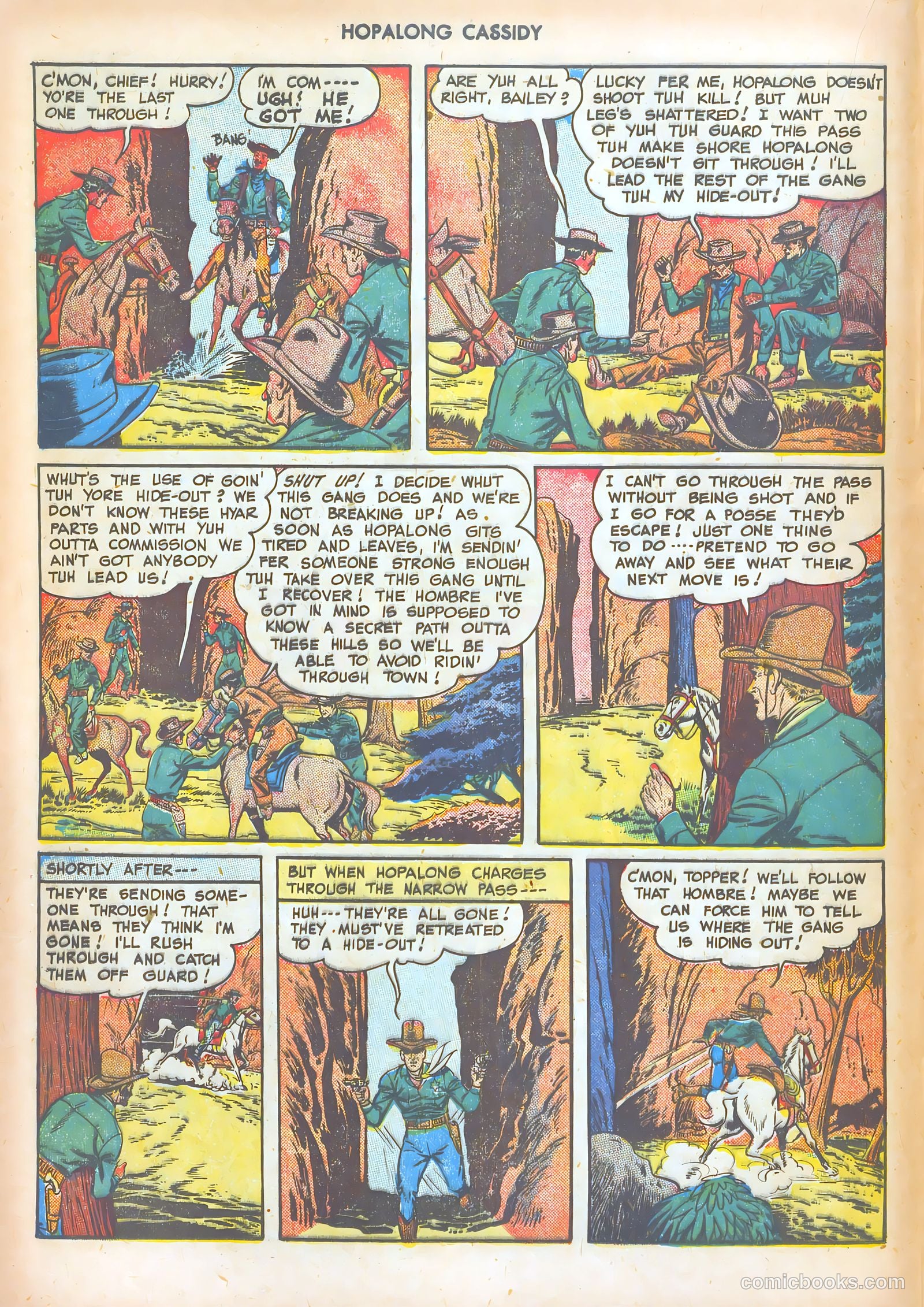 Hopalong Cassidy #31 (1949) — page 18 of 52