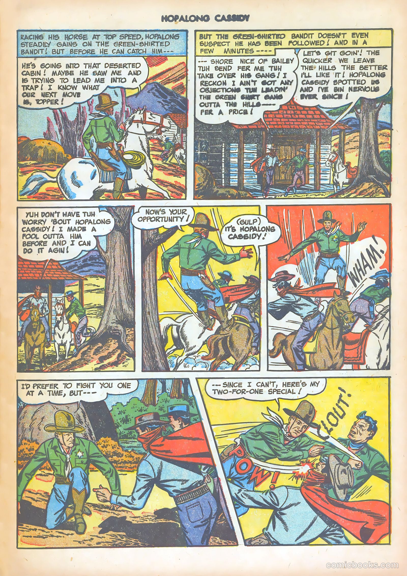 Hopalong Cassidy #31 (1949) — page 19 of 52